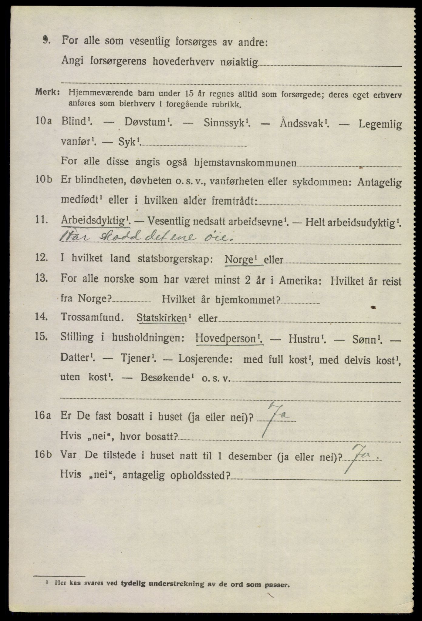 SAKO, 1920 census for Sigdal, 1920, p. 1491