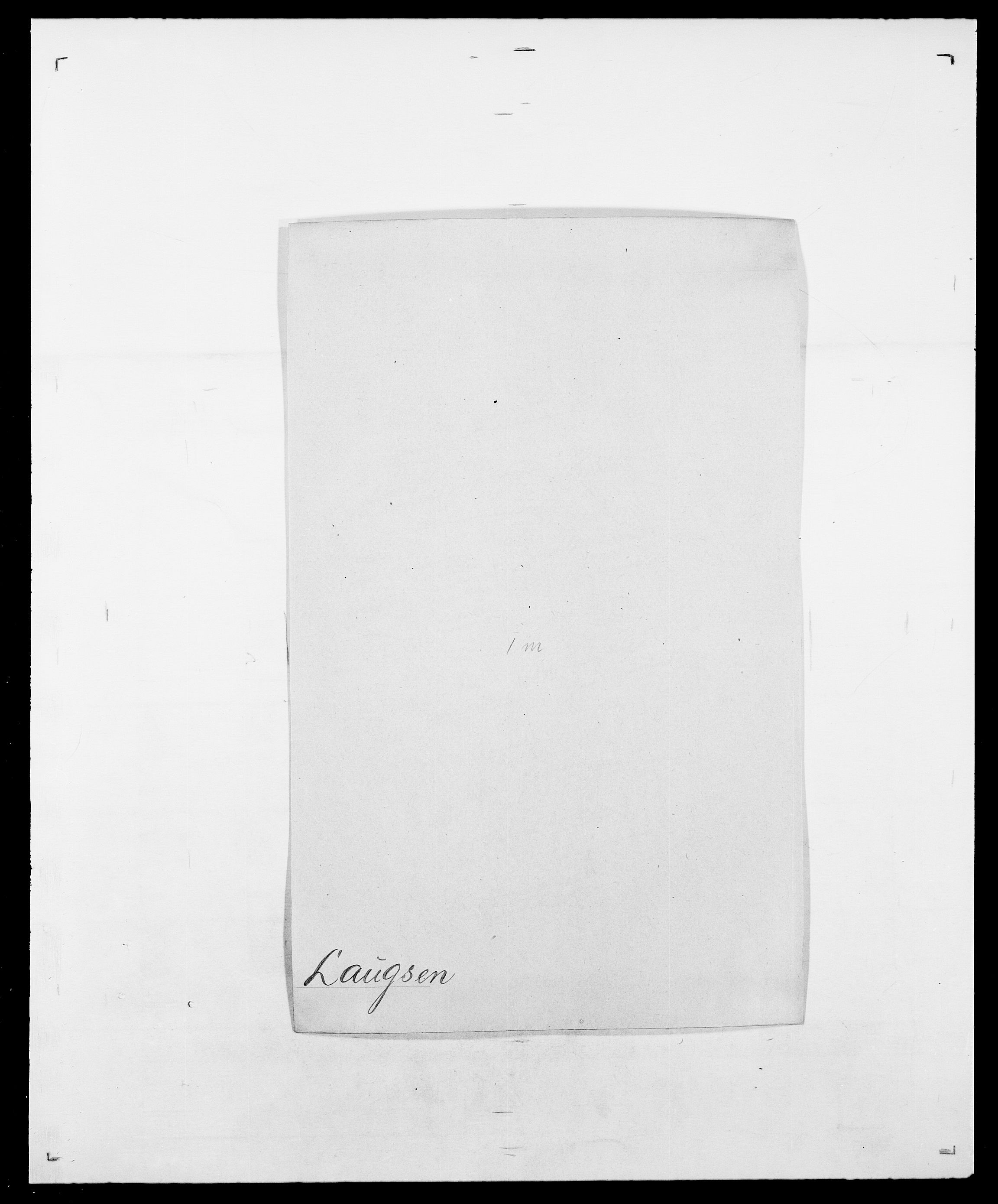 Delgobe, Charles Antoine - samling, AV/SAO-PAO-0038/D/Da/L0023: Lau - Lirvyn, p. 11