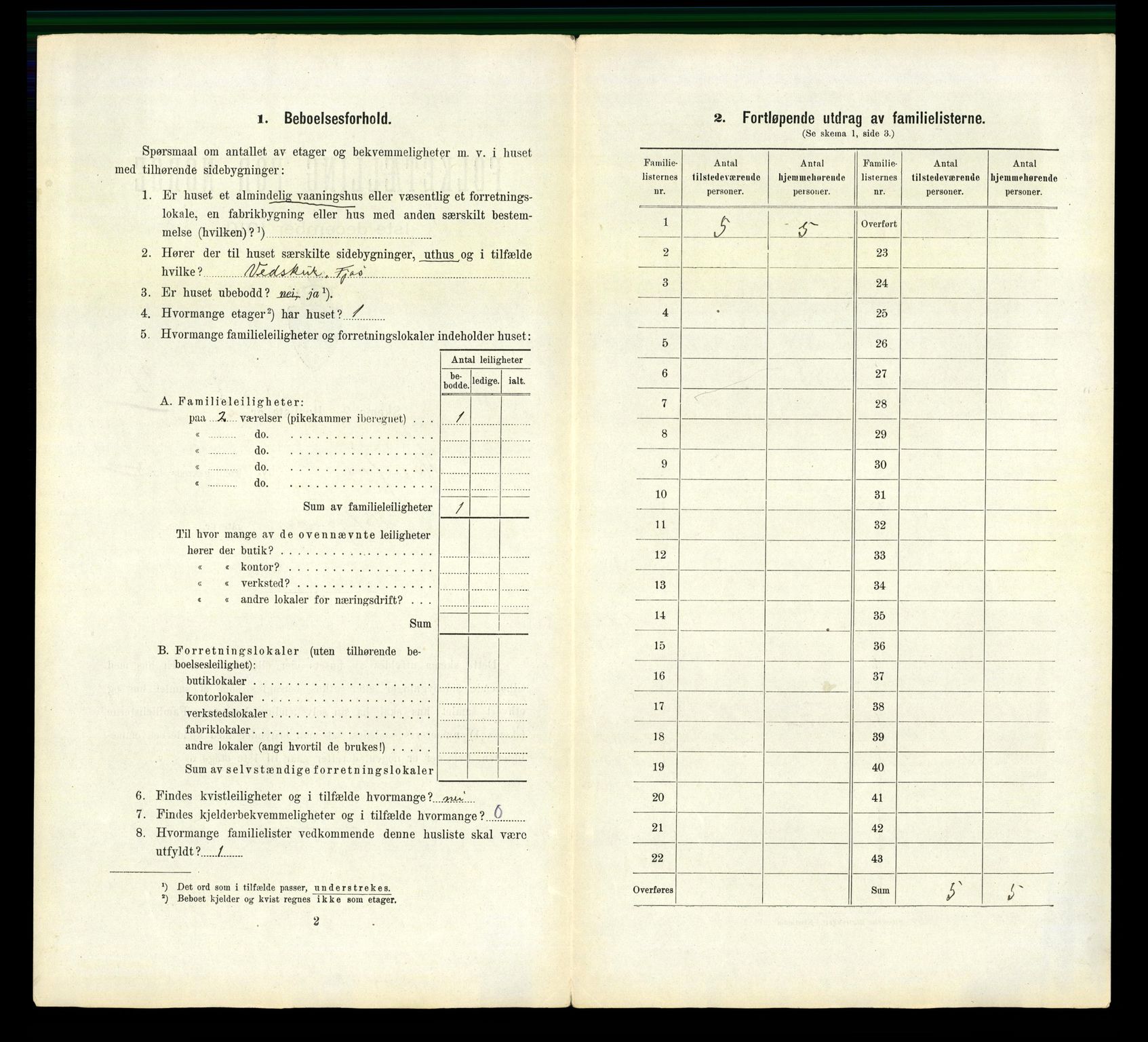 RA, 1910 census for Hønefoss, 1910, p. 532