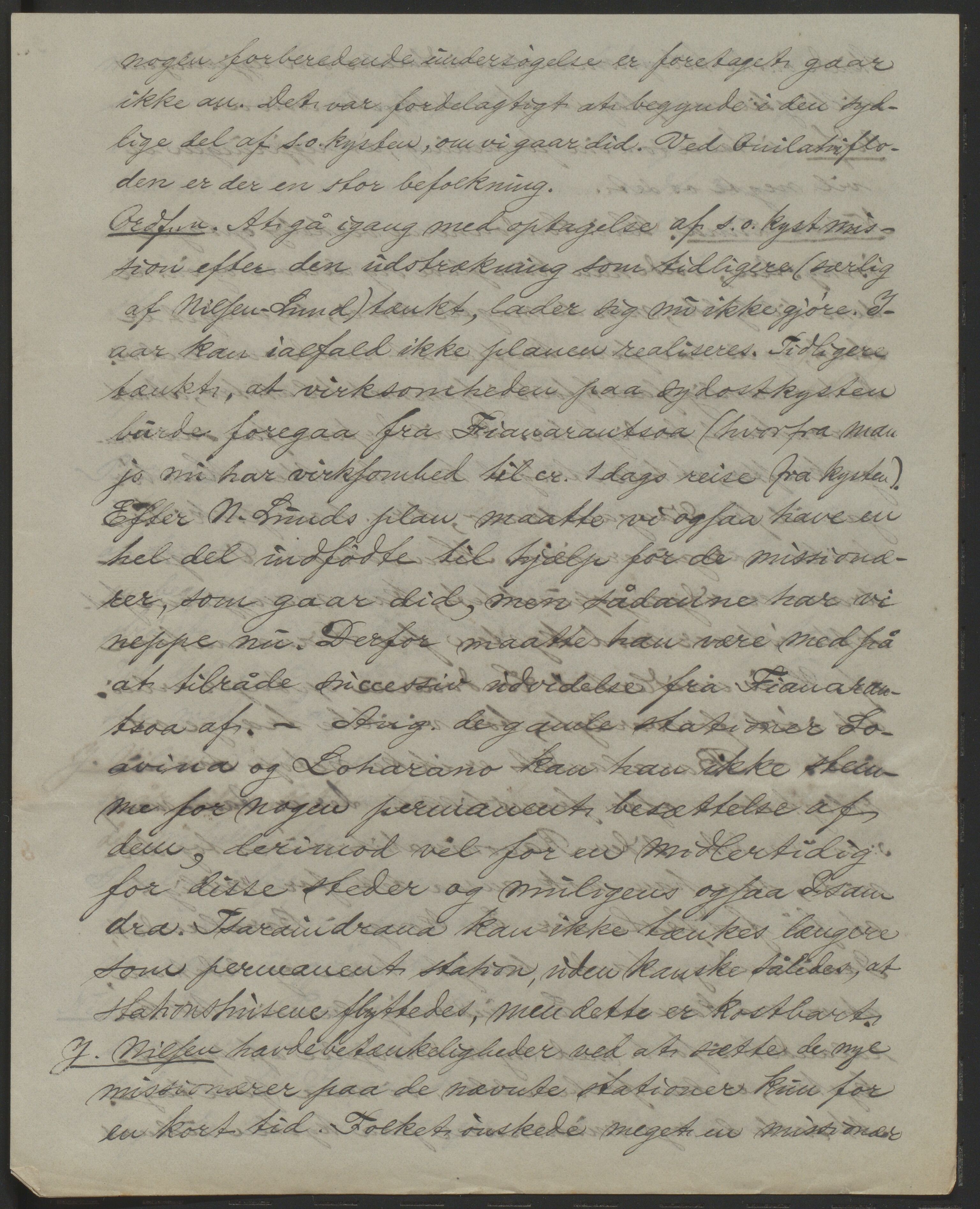 Det Norske Misjonsselskap - hovedadministrasjonen, VID/MA-A-1045/D/Da/Daa/L0037/0002: Konferansereferat og årsberetninger / Konferansereferat fra Madagaskar Innland., 1887