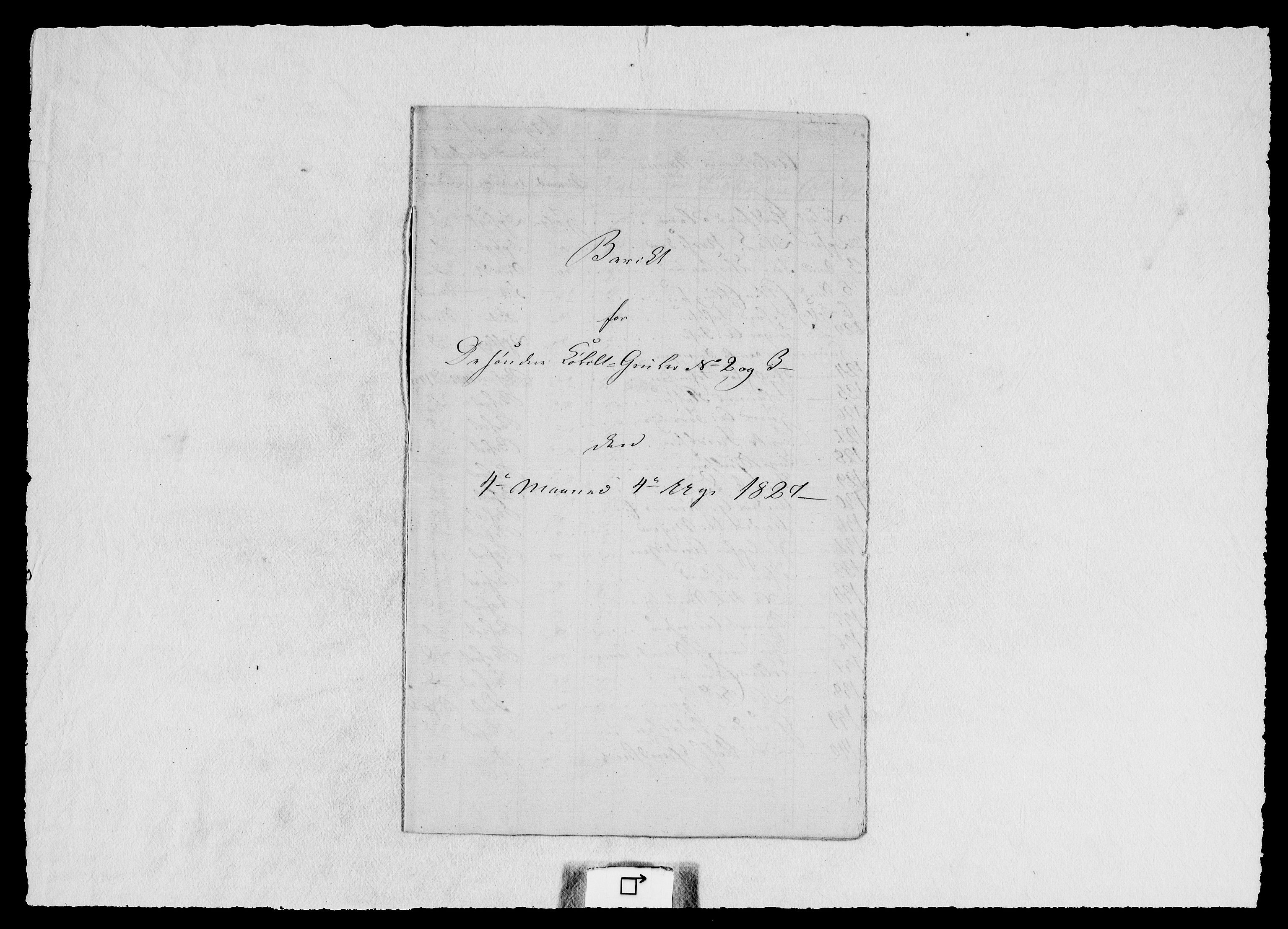 Modums Blaafarveværk, AV/RA-PA-0157/G/Ge/L0329/0001: -- / Berigt over arbeiderne ved gruvene. Ført ukesvis, 1827, p. 25