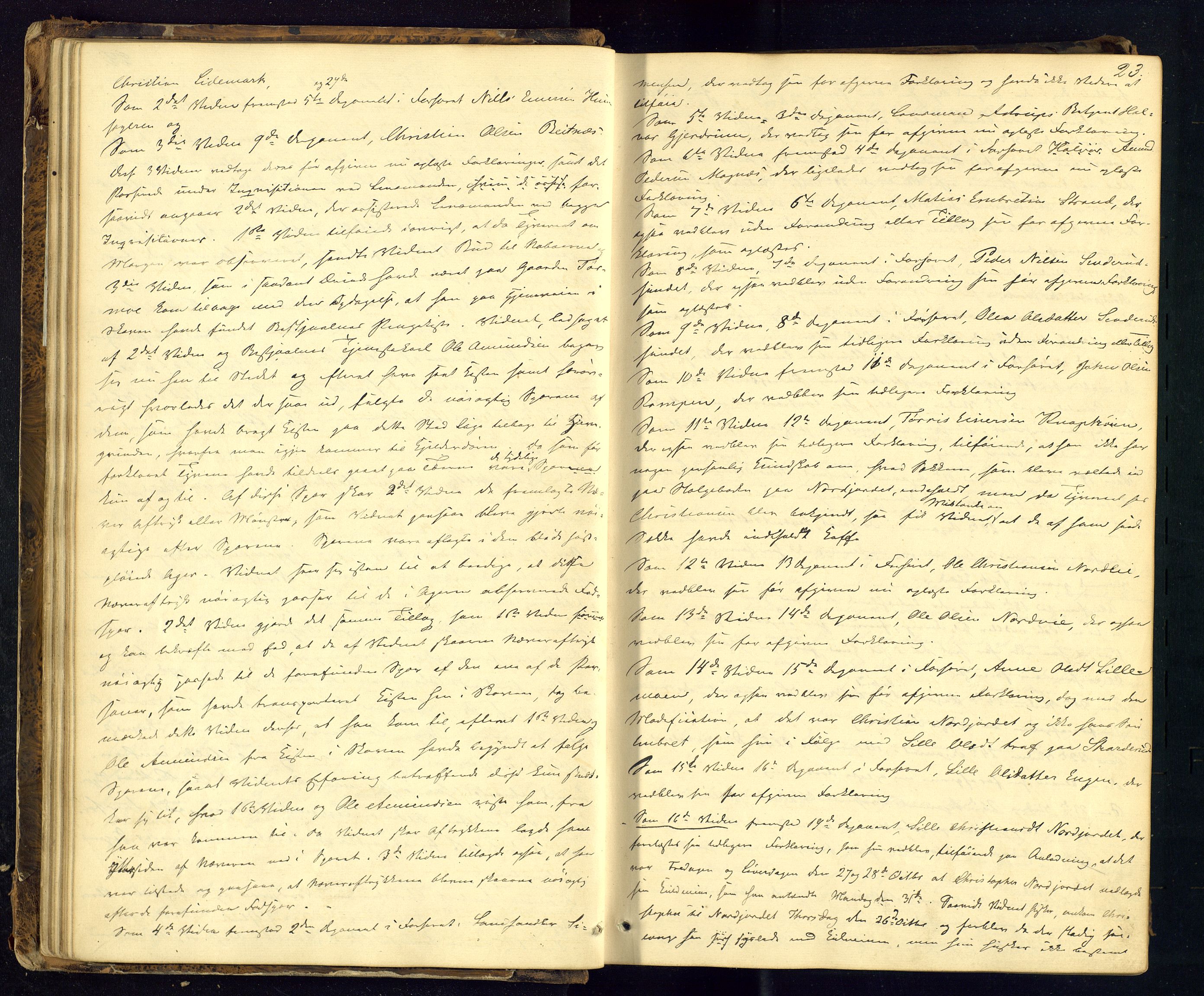 Solør tingrett, AV/SAH-TING-008/G/Gc/Gca/L0003: Ekstrarettsprotokoll, 1848-1851, p. 23