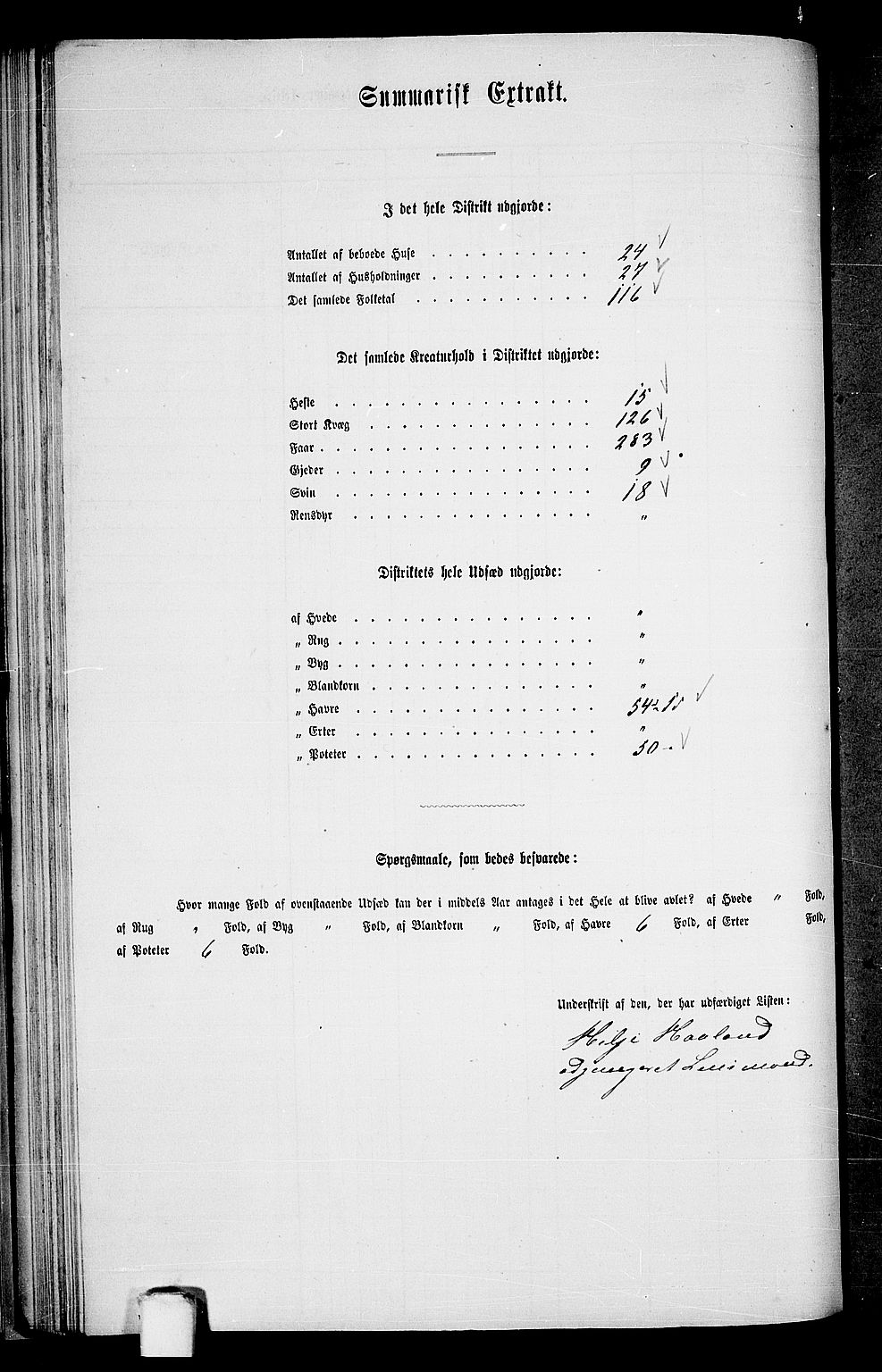 RA, 1865 census for Etne, 1865, p. 53