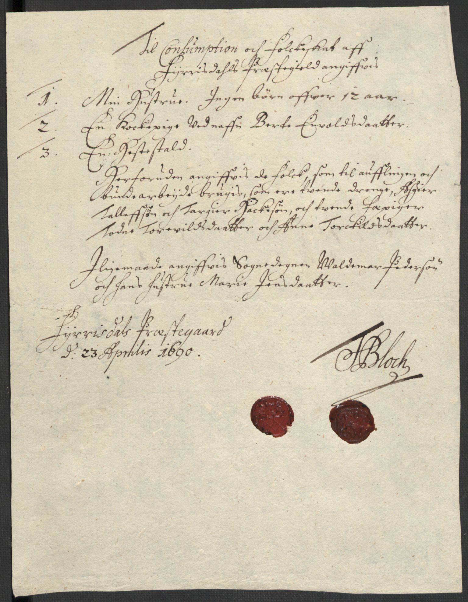 Rentekammeret inntil 1814, Reviderte regnskaper, Fogderegnskap, AV/RA-EA-4092/R35/L2089: Fogderegnskap Øvre og Nedre Telemark, 1690-1692, p. 84