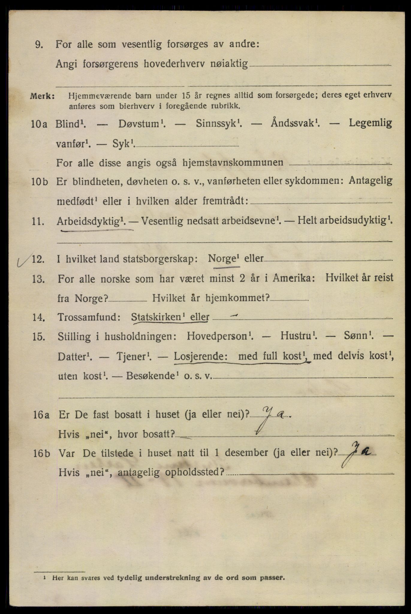 SAO, 1920 census for Kristiania, 1920, p. 620188