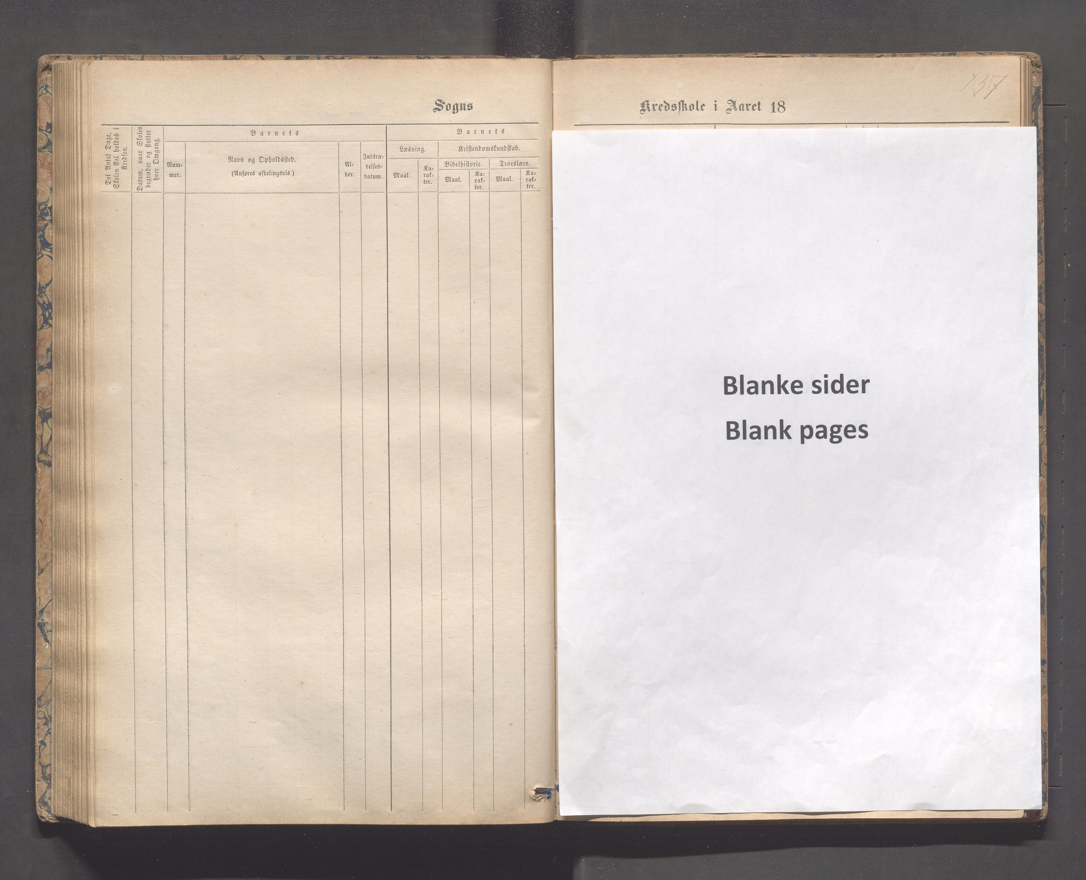 Håland kommune - Tananger skole, IKAR/K-102443/F/L0003: Skoleprotokoll , 1867-1884, p. 136b-137a