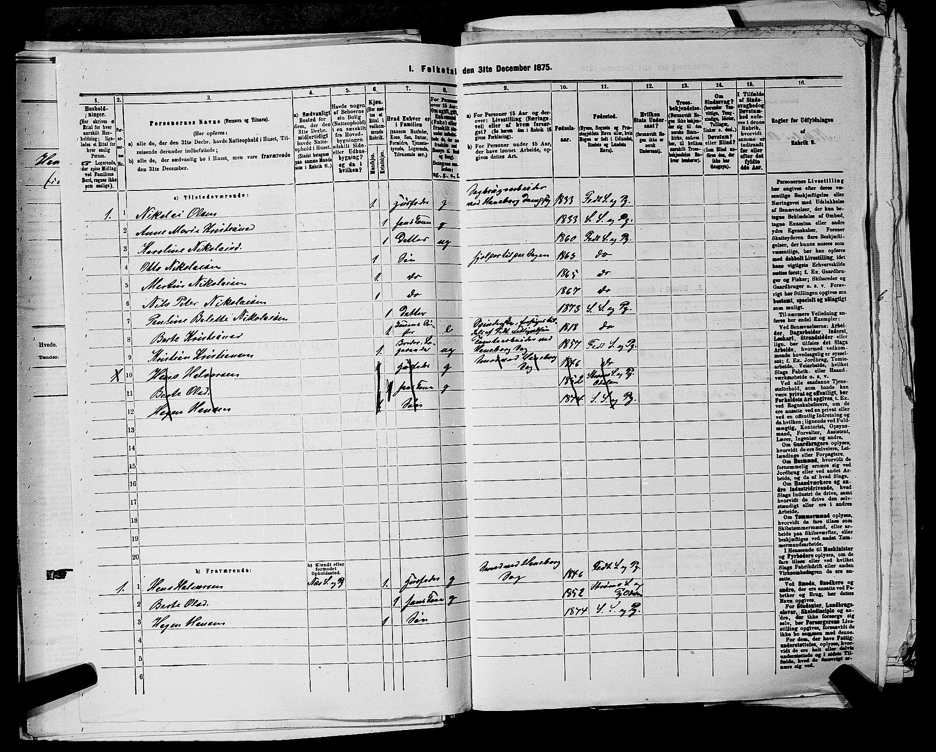 RA, 1875 census for 0231P Skedsmo, 1875, p. 947