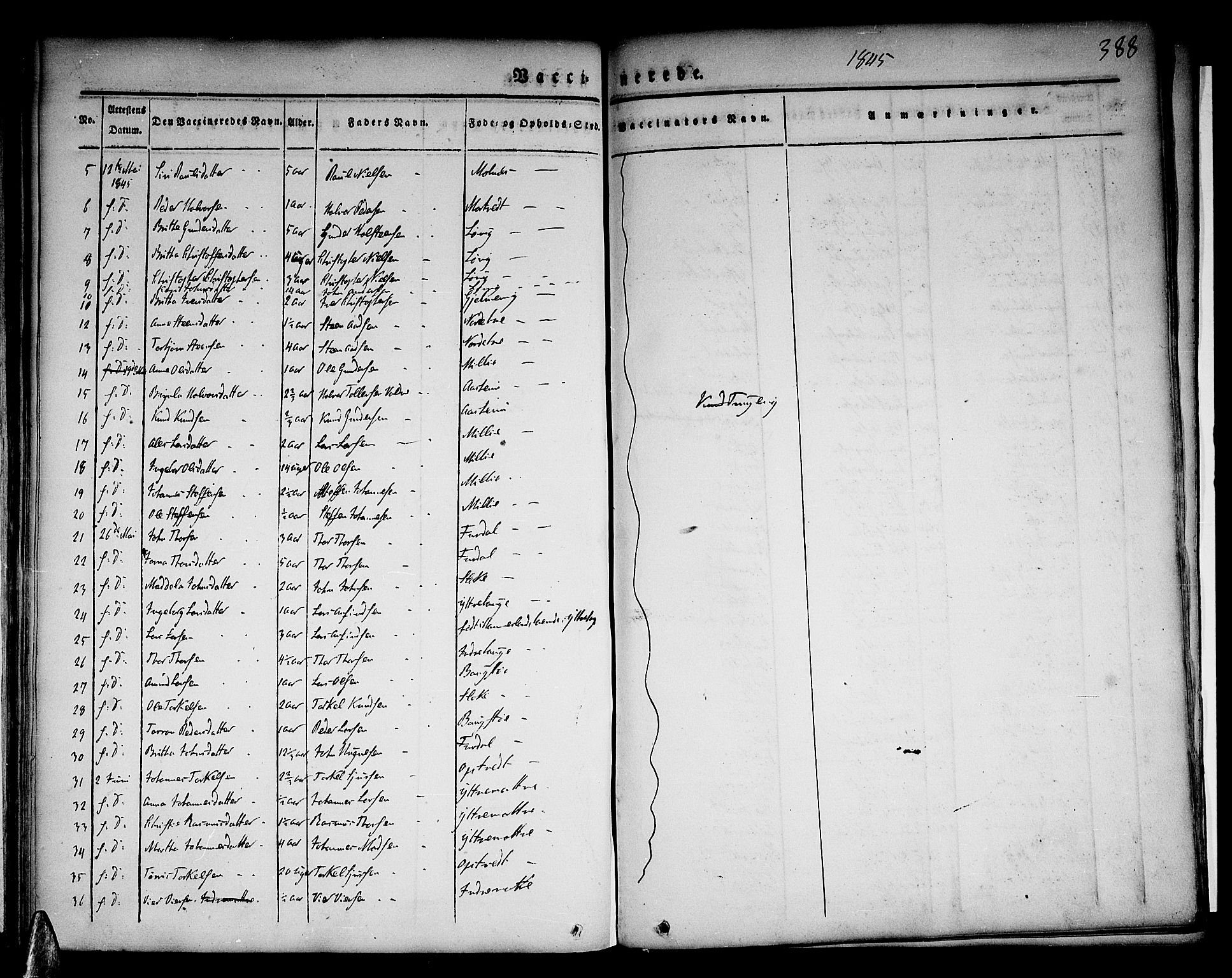 Skånevik sokneprestembete, AV/SAB-A-77801/H/Haa: Parish register (official) no. A 4, 1828-1848, p. 388