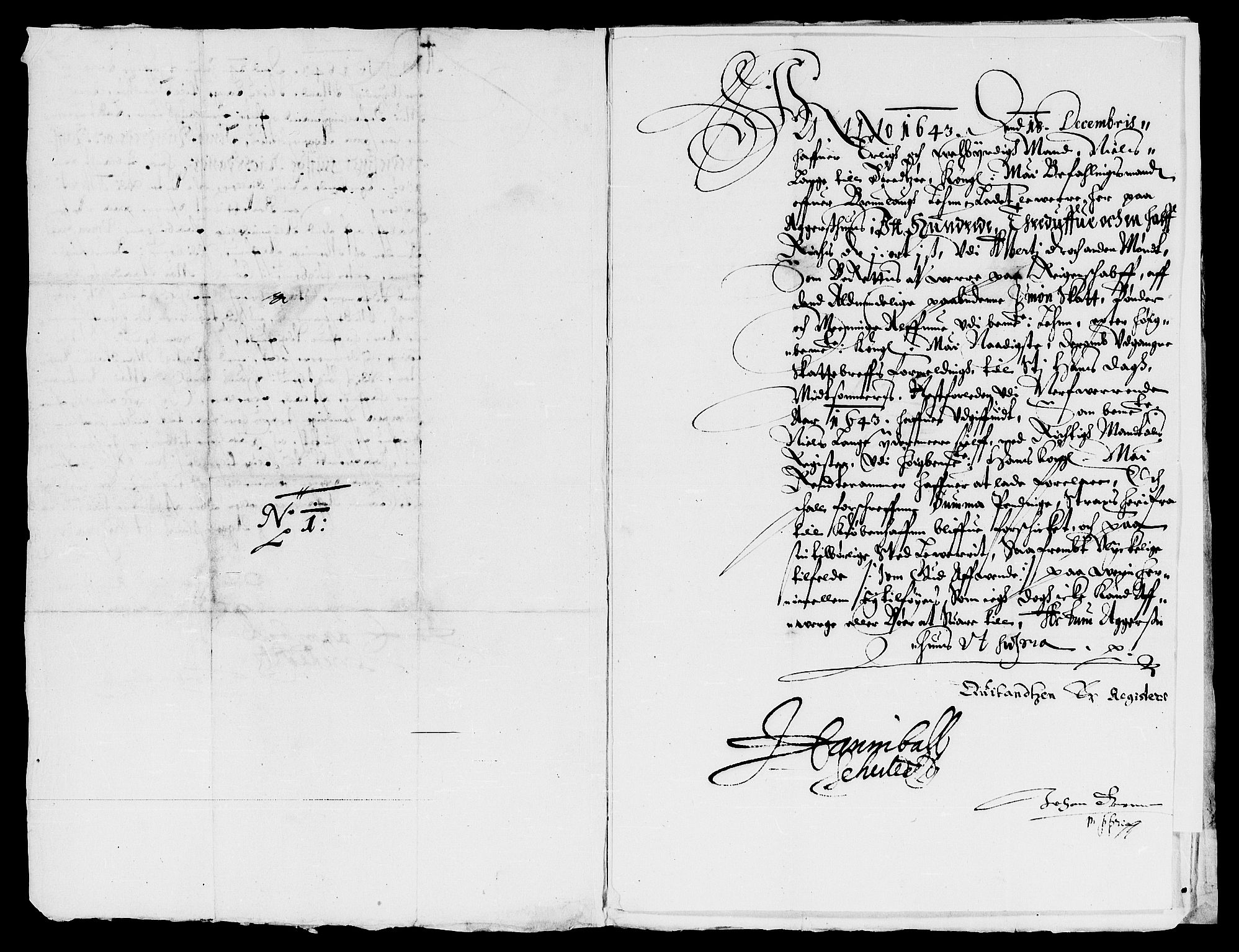 Rentekammeret inntil 1814, Reviderte regnskaper, Lensregnskaper, AV/RA-EA-5023/R/Rb/Rbl/L0010: Brunla len, 1643-1652