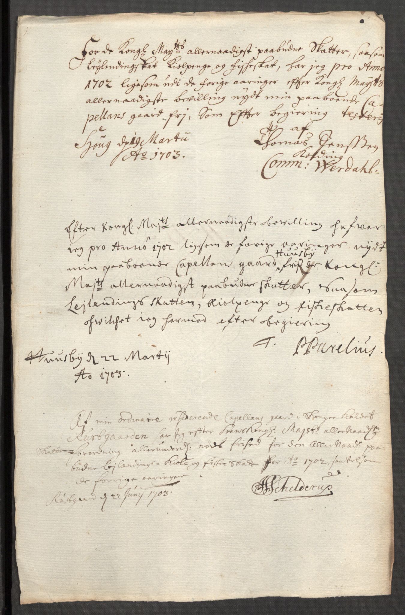 Rentekammeret inntil 1814, Reviderte regnskaper, Fogderegnskap, AV/RA-EA-4092/R62/L4193: Fogderegnskap Stjørdal og Verdal, 1701-1702, p. 409