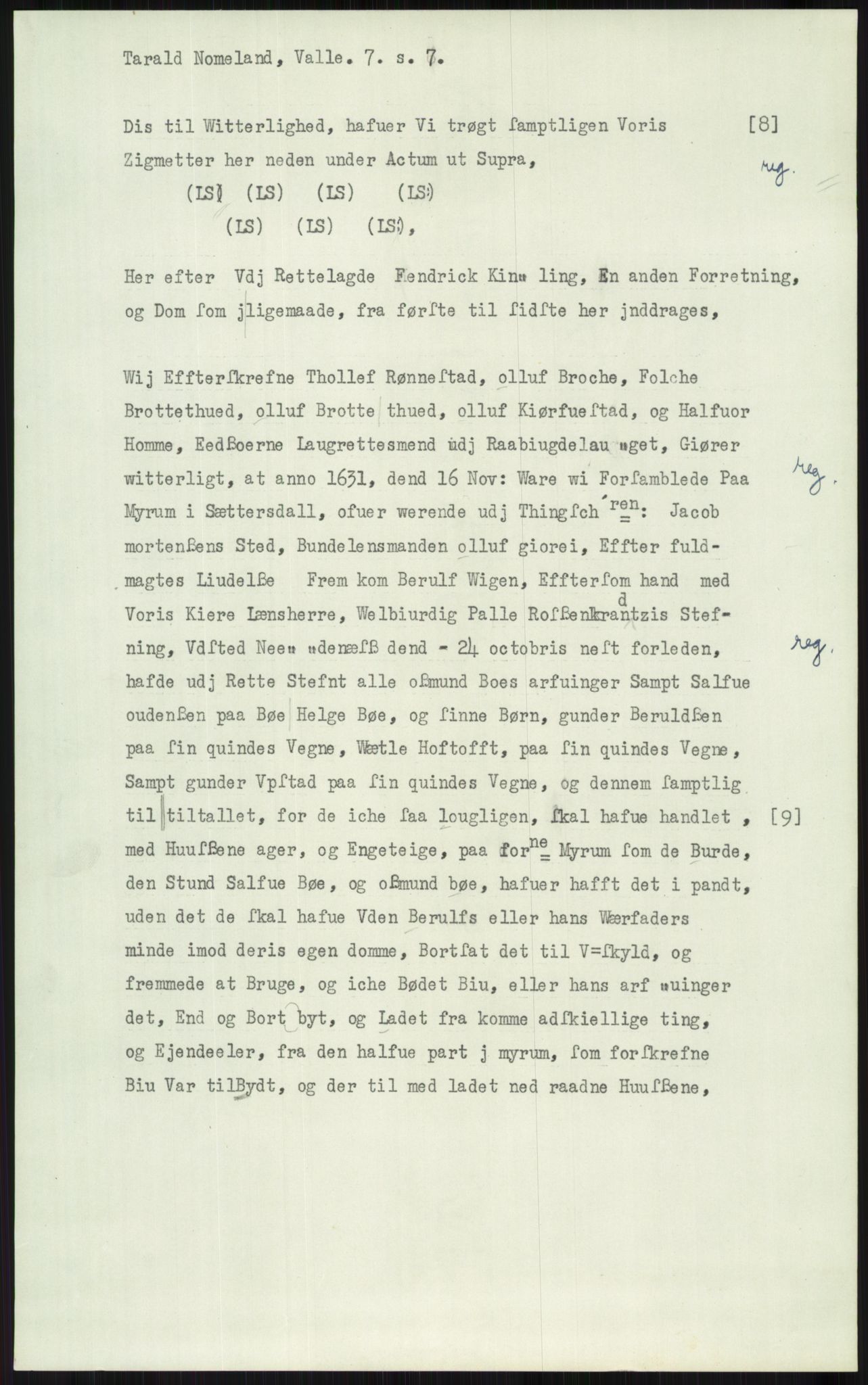 Samlinger til kildeutgivelse, Diplomavskriftsamlingen, AV/RA-EA-4053/H/Ha, p. 3584