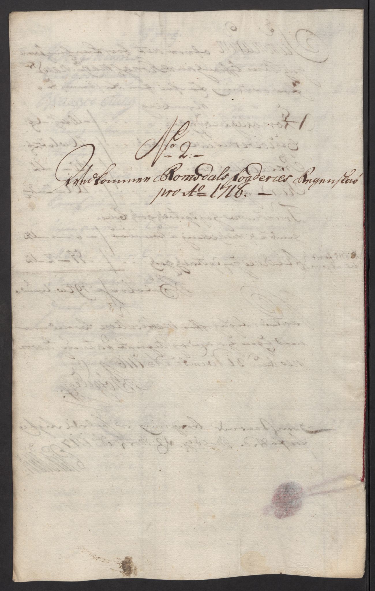 Rentekammeret inntil 1814, Reviderte regnskaper, Fogderegnskap, AV/RA-EA-4092/R55/L3663: Fogderegnskap Romsdal, 1715-1716, p. 338