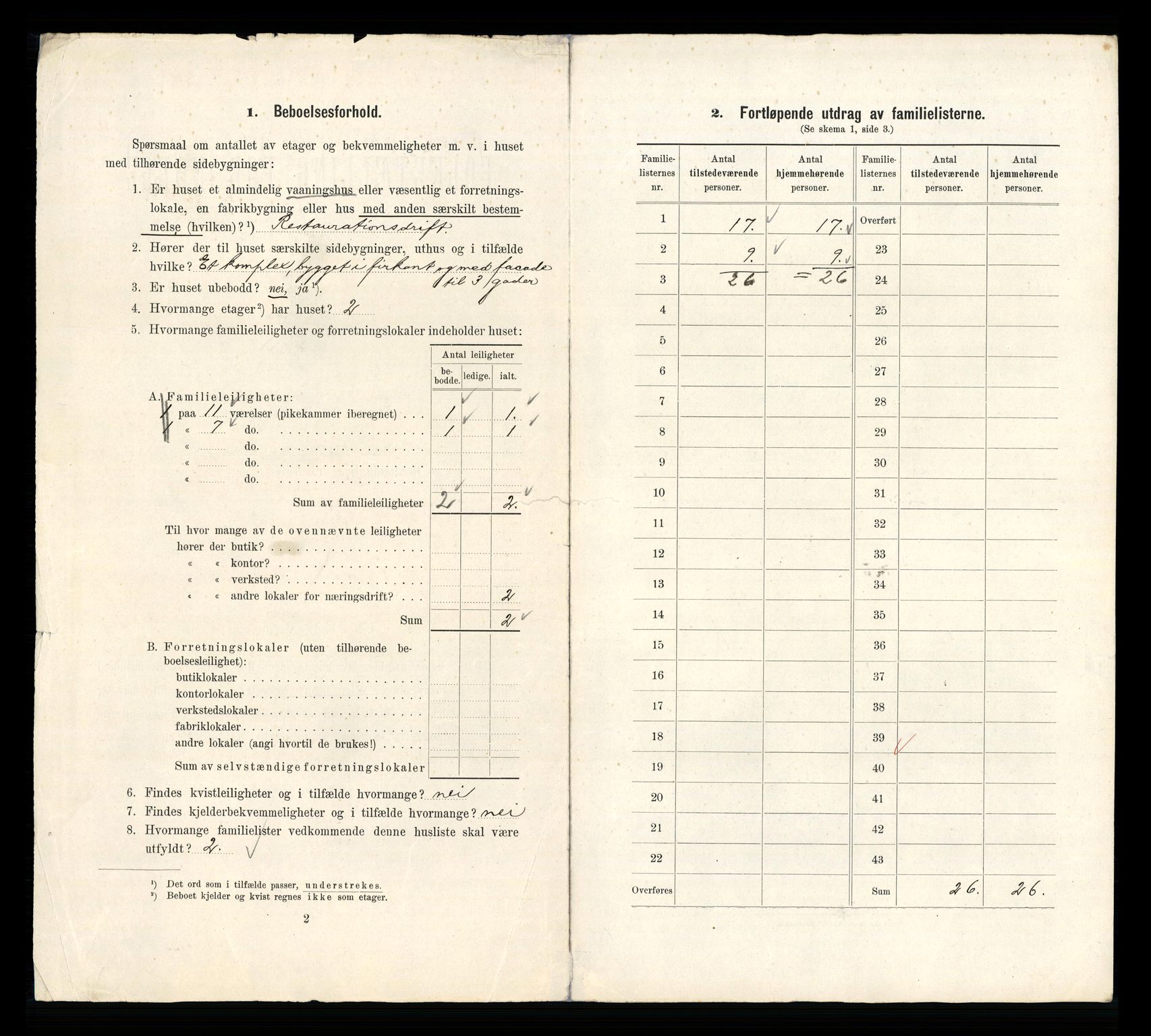 RA, 1910 census for Kristiania, 1910, p. 29626