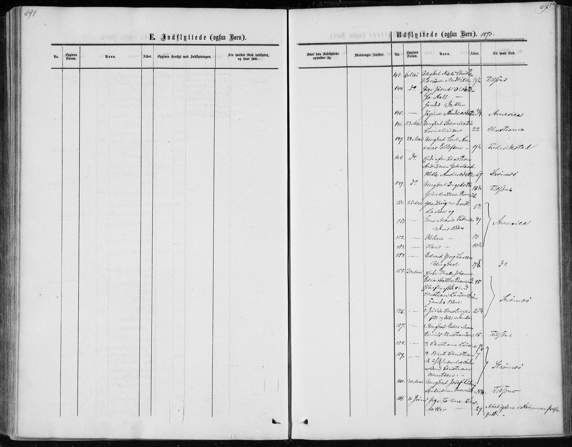 Skoger kirkebøker, AV/SAKO-A-59/F/Fa/L0004: Parish register (official) no. I 4, 1862-1872, p. 694-695