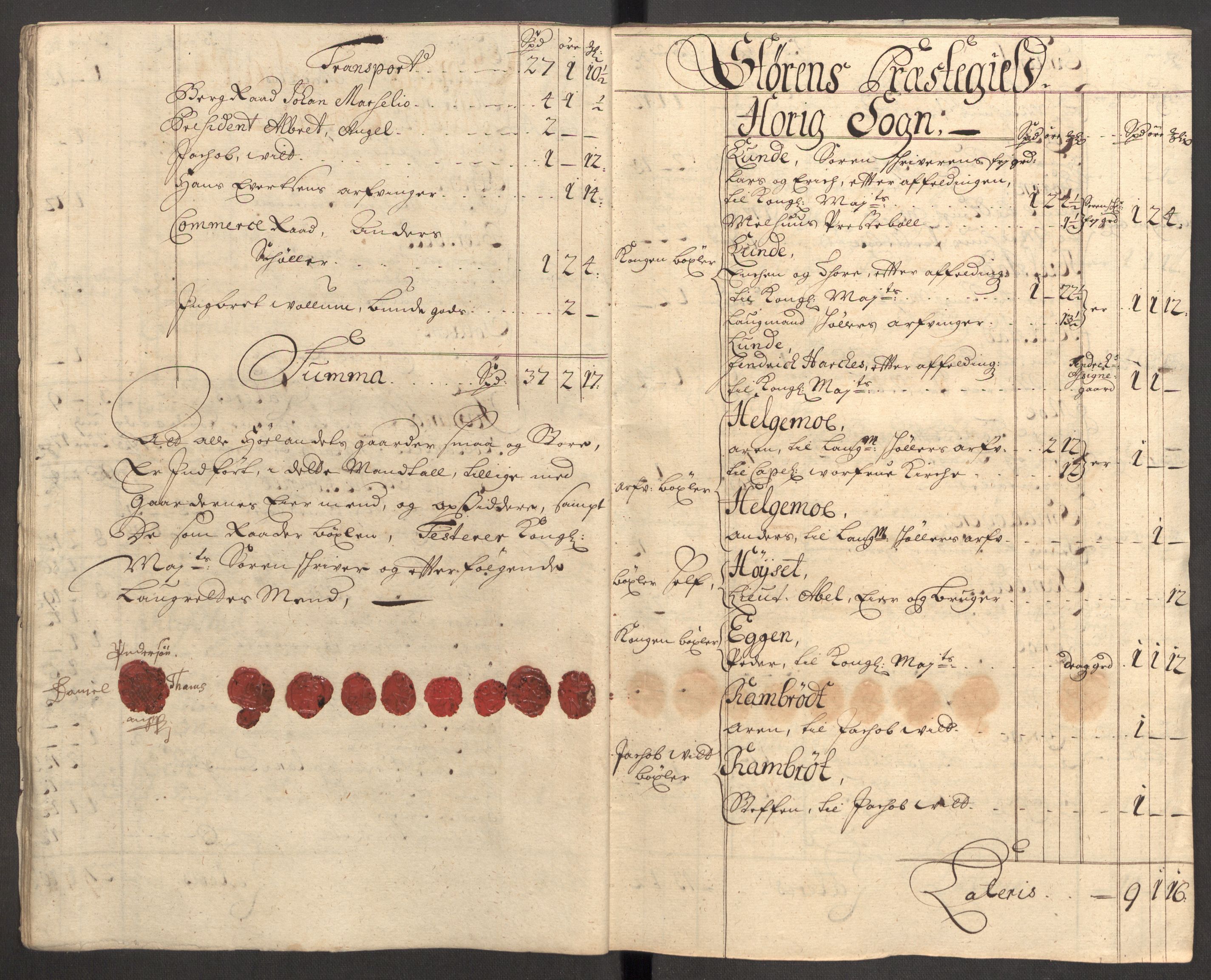 Rentekammeret inntil 1814, Reviderte regnskaper, Fogderegnskap, AV/RA-EA-4092/R60/L3957: Fogderegnskap Orkdal og Gauldal, 1707, p. 119