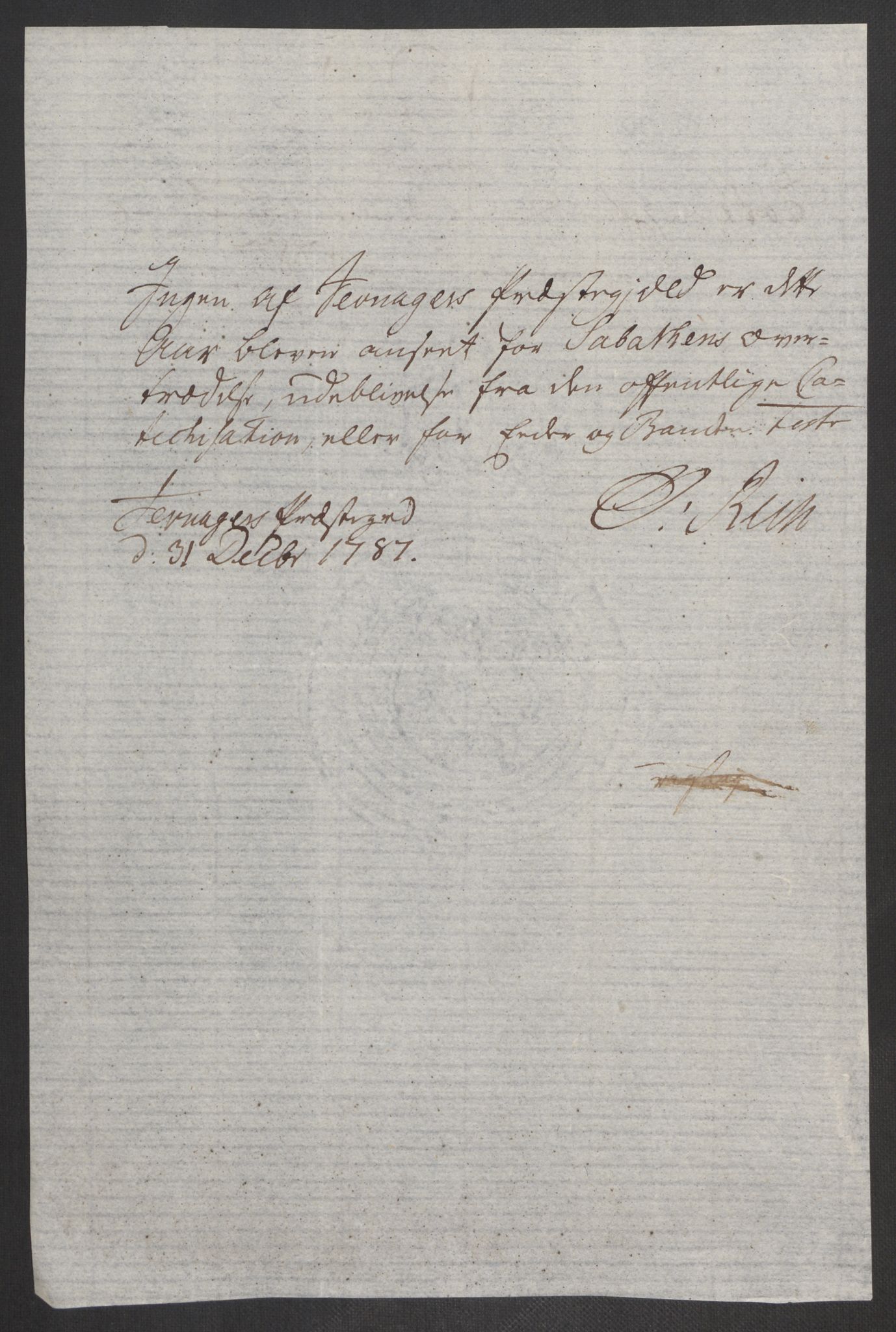 Rentekammeret inntil 1814, Reviderte regnskaper, Fogderegnskap, RA/EA-4092/R19/L1374: Fogderegnskap Toten, Hadeland og Vardal, 1787, p. 186