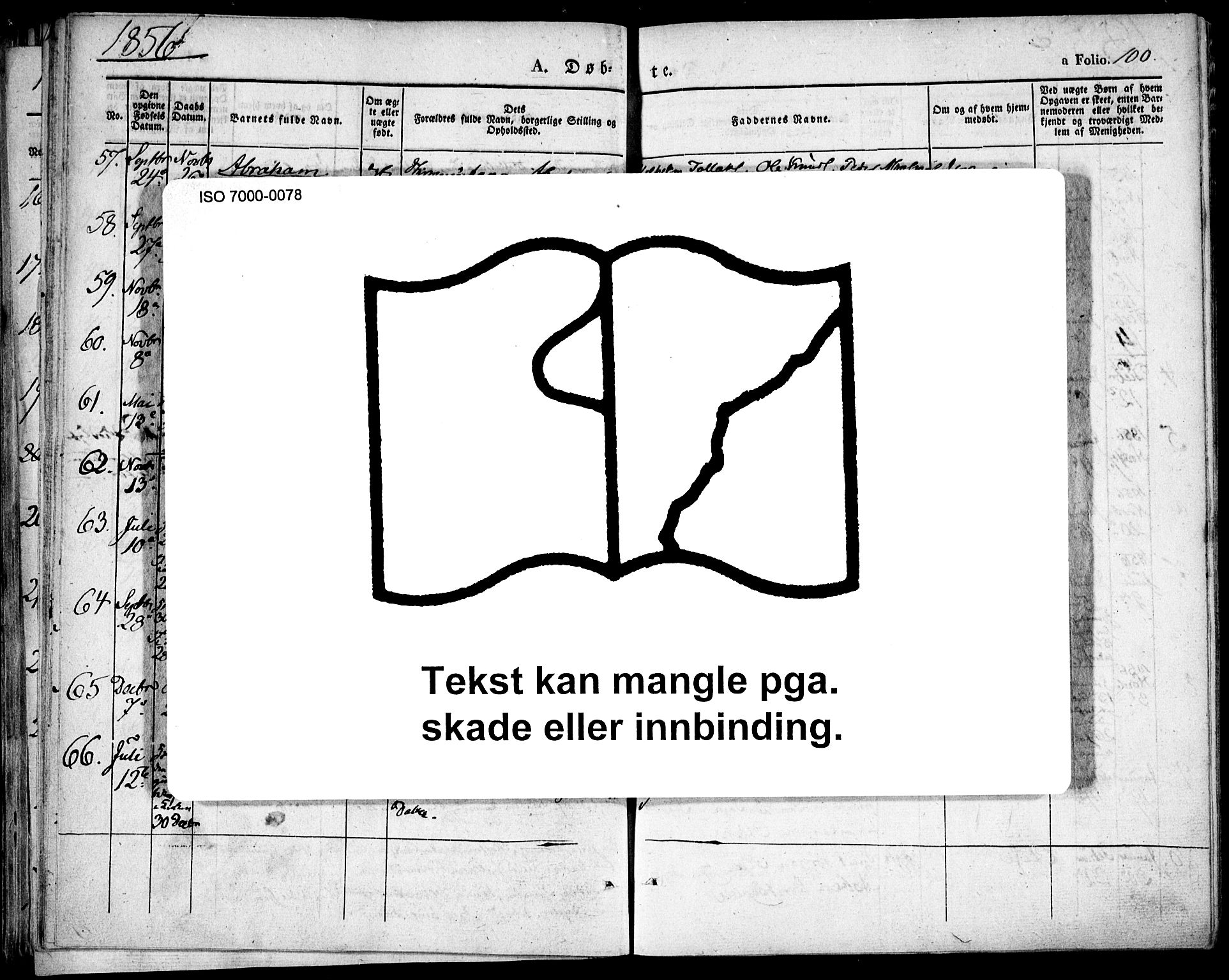 Risør sokneprestkontor, AV/SAK-1111-0035/F/Fa/L0003: Parish register (official) no. A 3, 1838-1864, p. 100