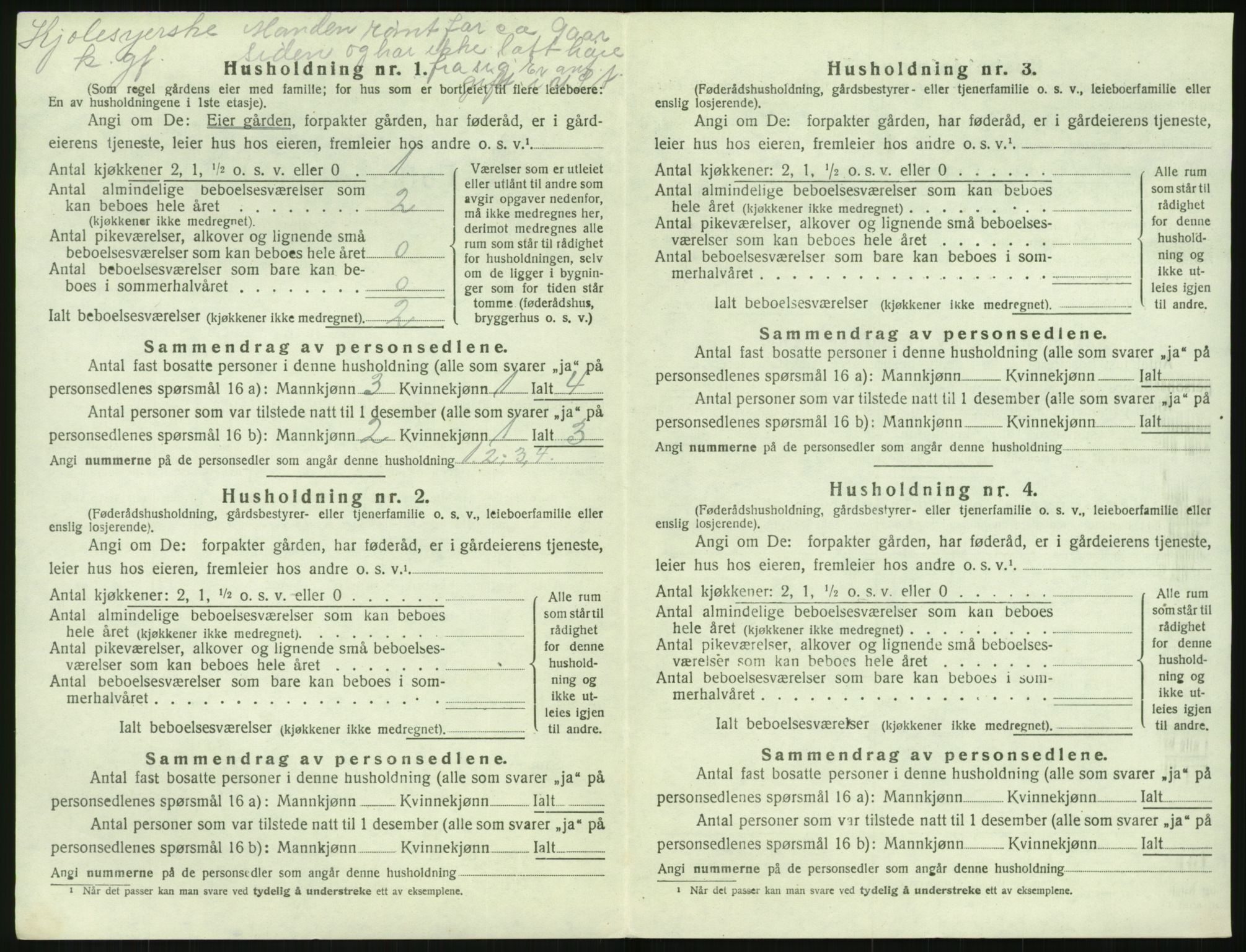 SAK, 1920 census for Tromøy, 1920, p. 976