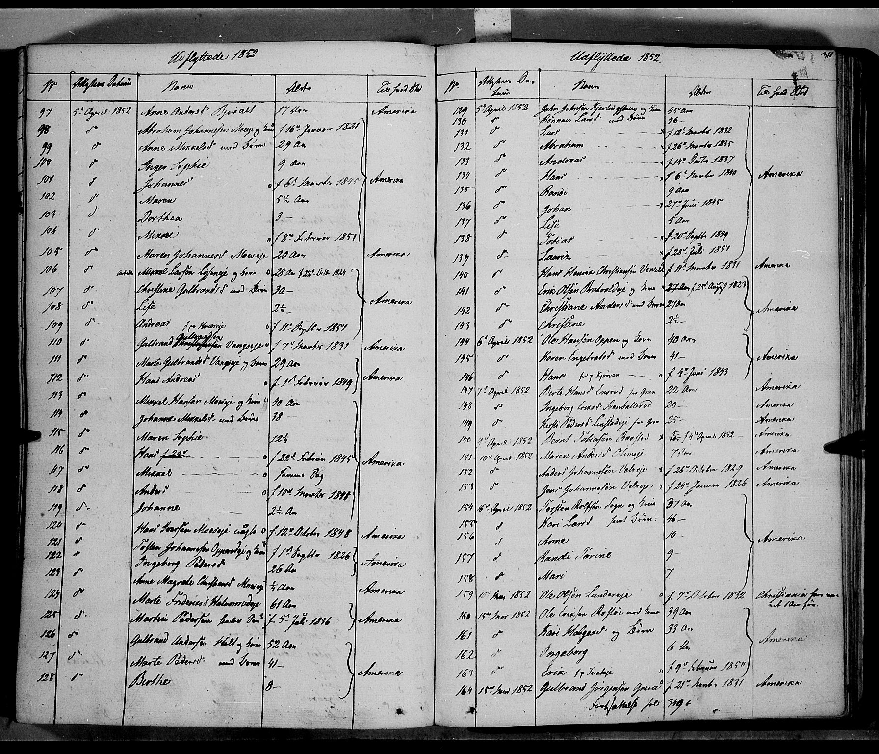 Jevnaker prestekontor, SAH/PREST-116/H/Ha/Haa/L0006: Parish register (official) no. 6, 1837-1857, p. 310