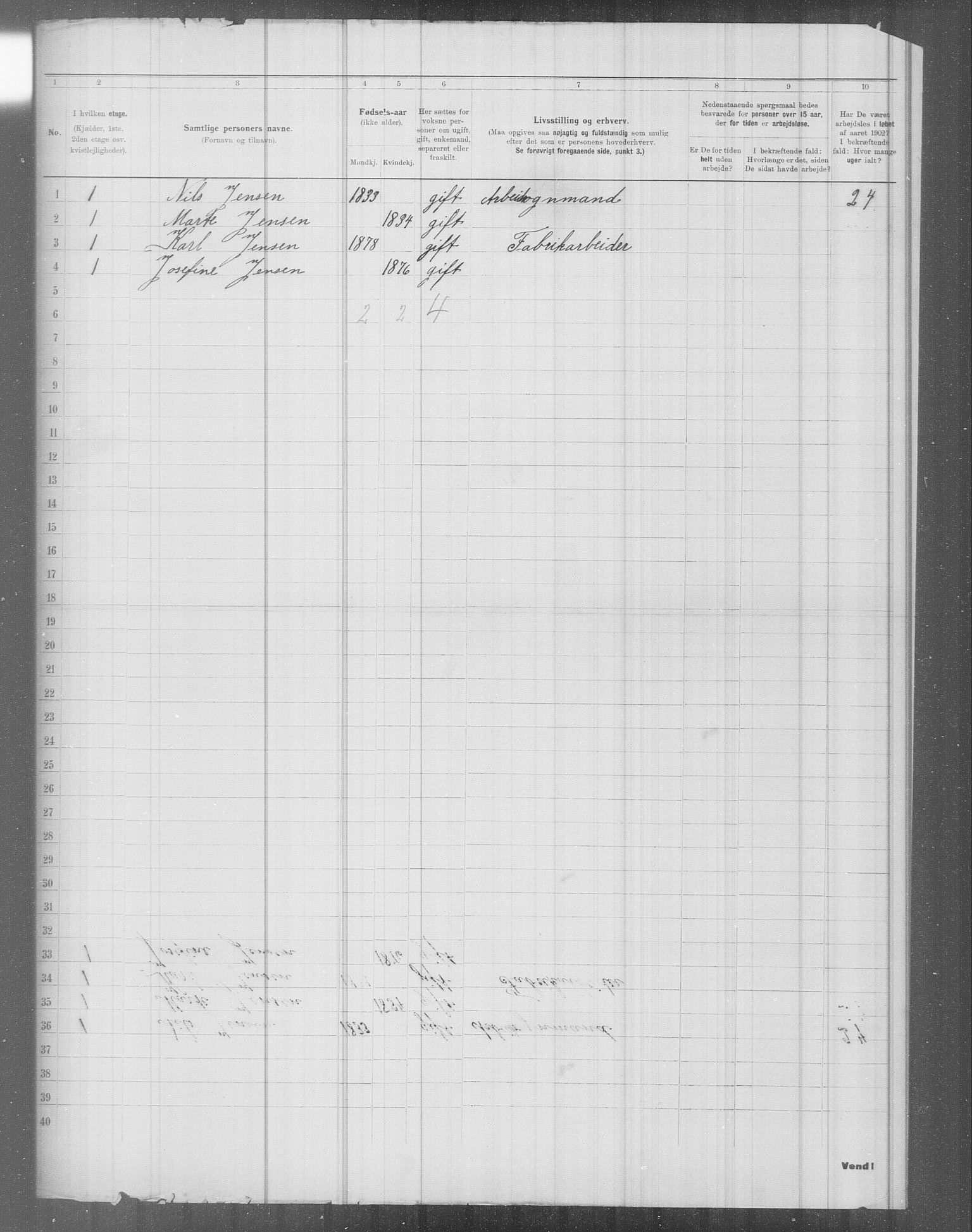 OBA, Municipal Census 1902 for Kristiania, 1902, p. 5155