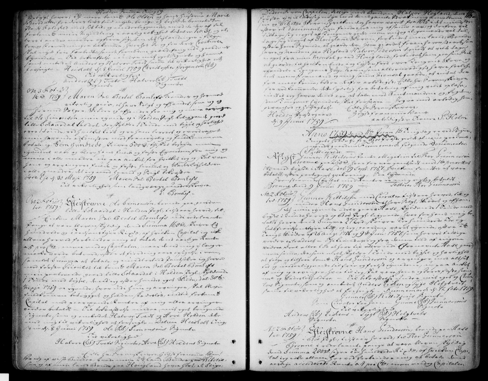 Nedre Telemark sorenskriveri, AV/SAKO-A-135/G/Ga/Gaa/L0001k: Mortgage book no. K, 1756-1775, p. 116