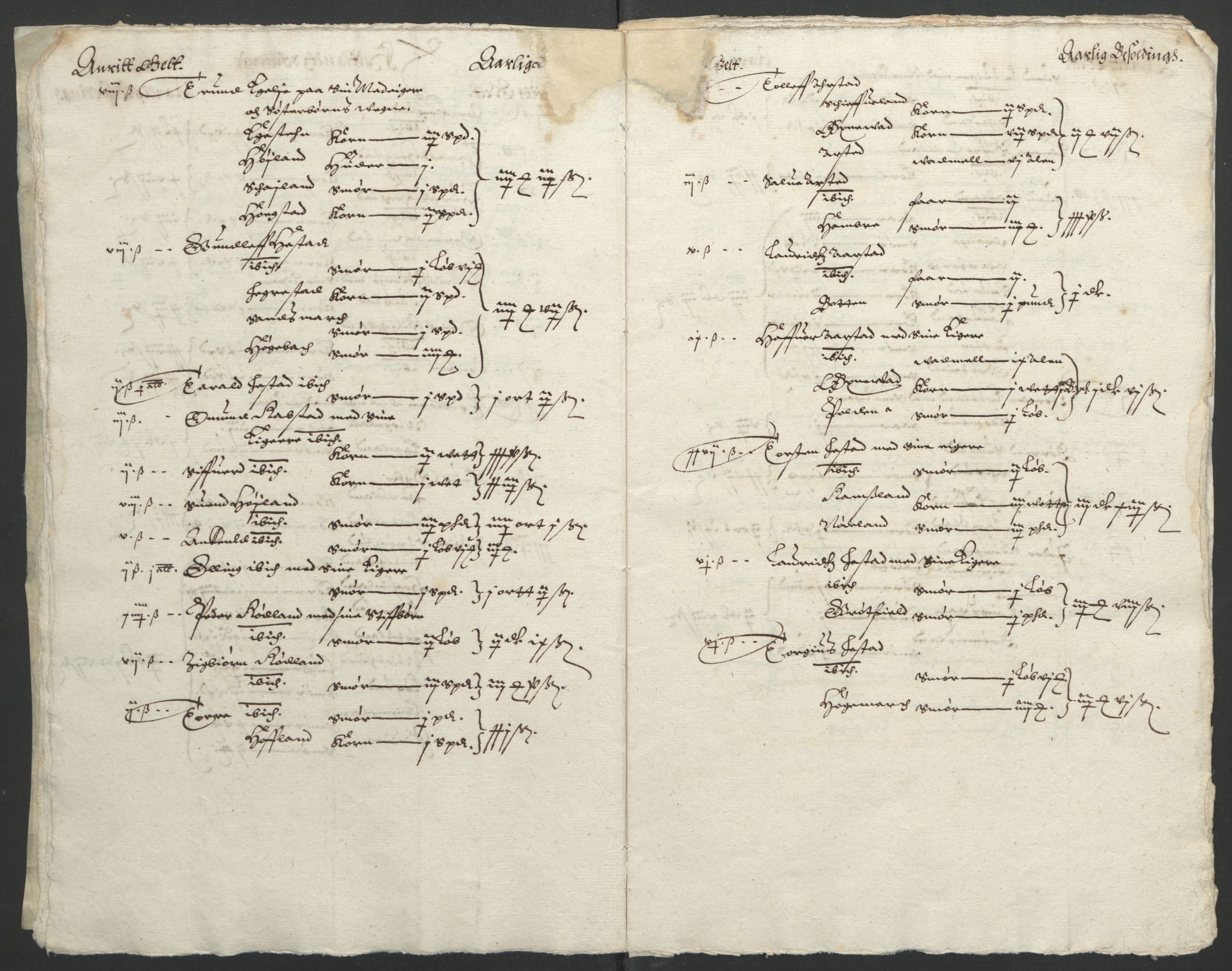 Stattholderembetet 1572-1771, AV/RA-EA-2870/Ek/L0010/0002: Jordebøker til utlikning av rosstjeneste 1624-1626: / Odelsjordebøker for Stavanger len, 1624-1626, p. 102