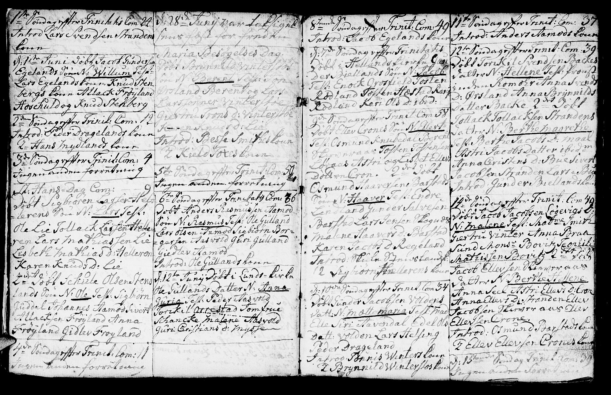 Sokndal sokneprestkontor, AV/SAST-A-101808: Parish register (official) no. A 4, 1762-1811