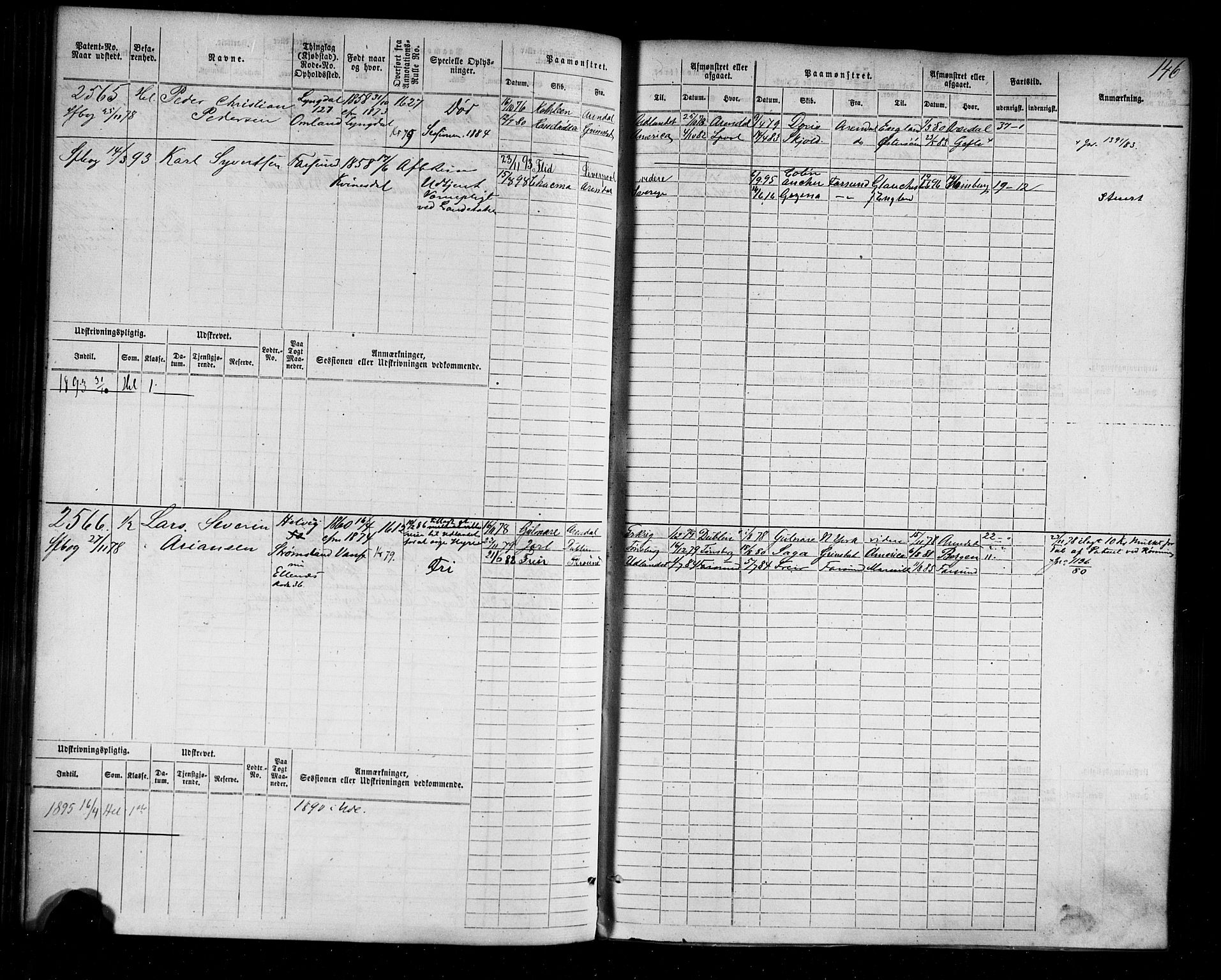 Farsund mønstringskrets, AV/SAK-2031-0017/F/Fb/L0004: Hovedrulle nr 2275-3040, M-7, 1875-1915, p. 149