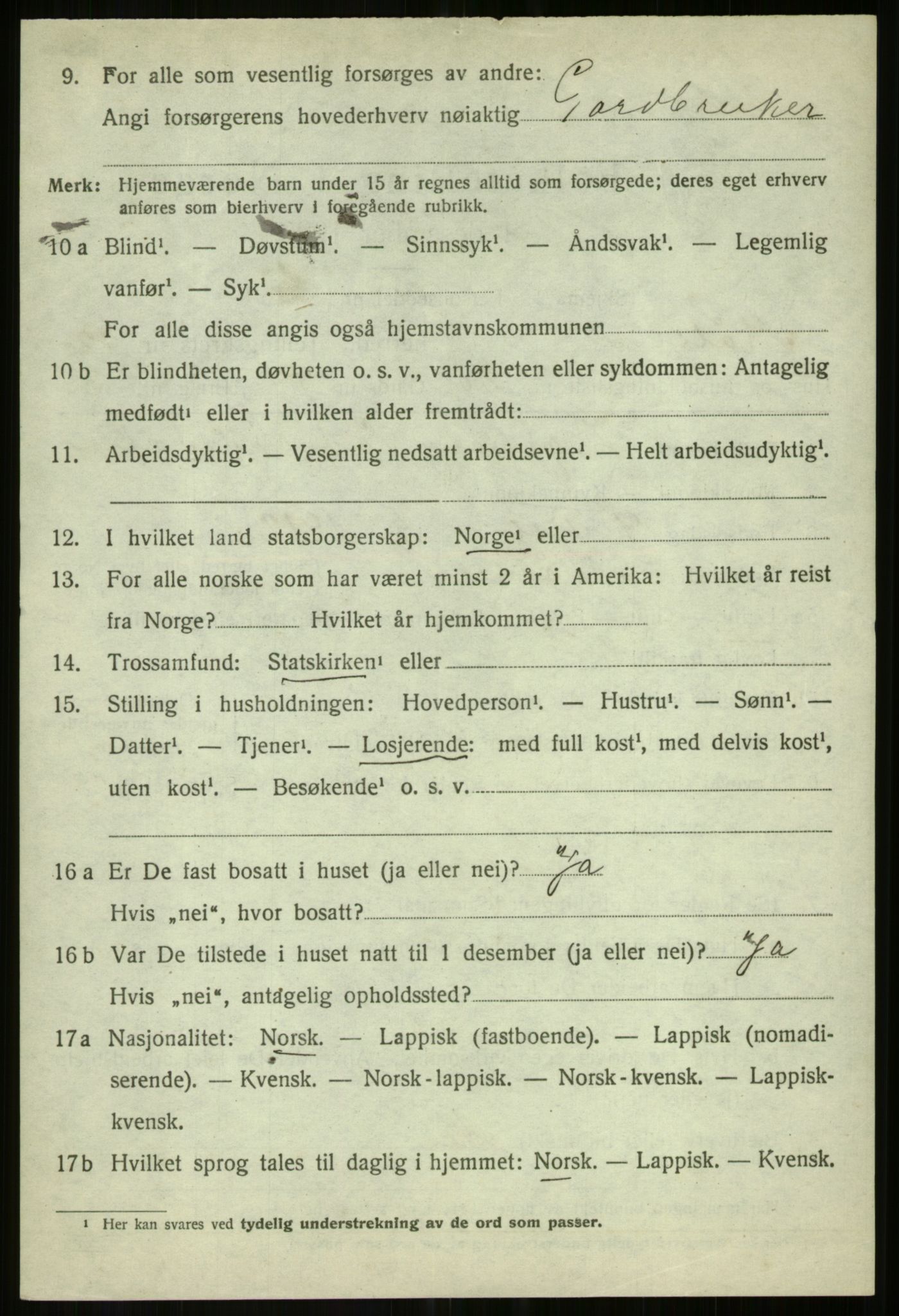 SATØ, 1920 census for Målselv, 1920, p. 6722