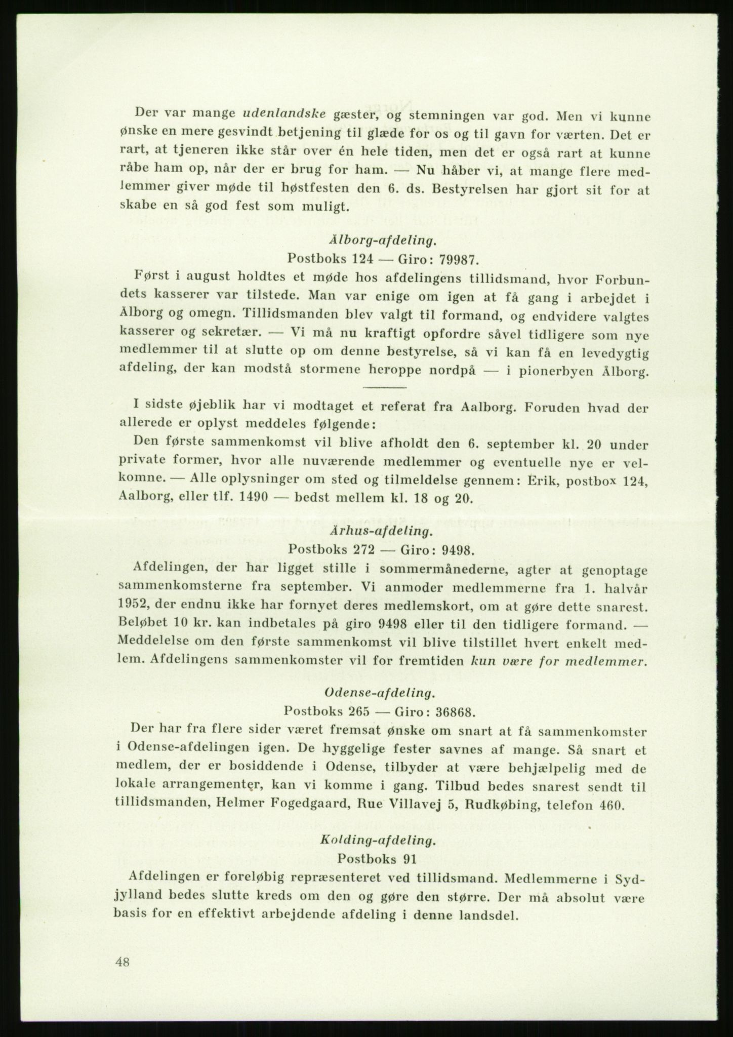 Det Norske Forbundet av 1948/Landsforeningen for Lesbisk og Homofil Frigjøring, AV/RA-PA-1216/E/Eb/L0001: Intern informasjon, 1952-1991, p. 12