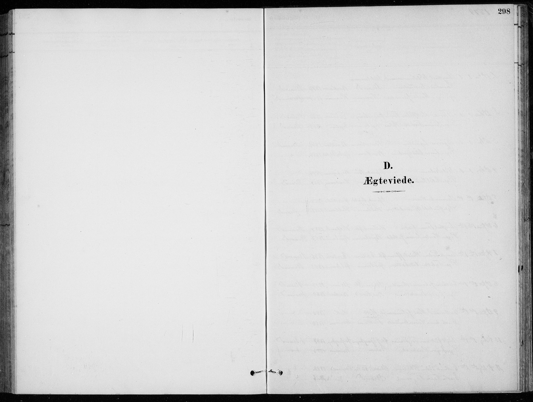 Strand sokneprestkontor, SAST/A-101828/H/Ha/Hab/L0004: Parish register (copy) no. B 4, 1878-1903, p. 298
