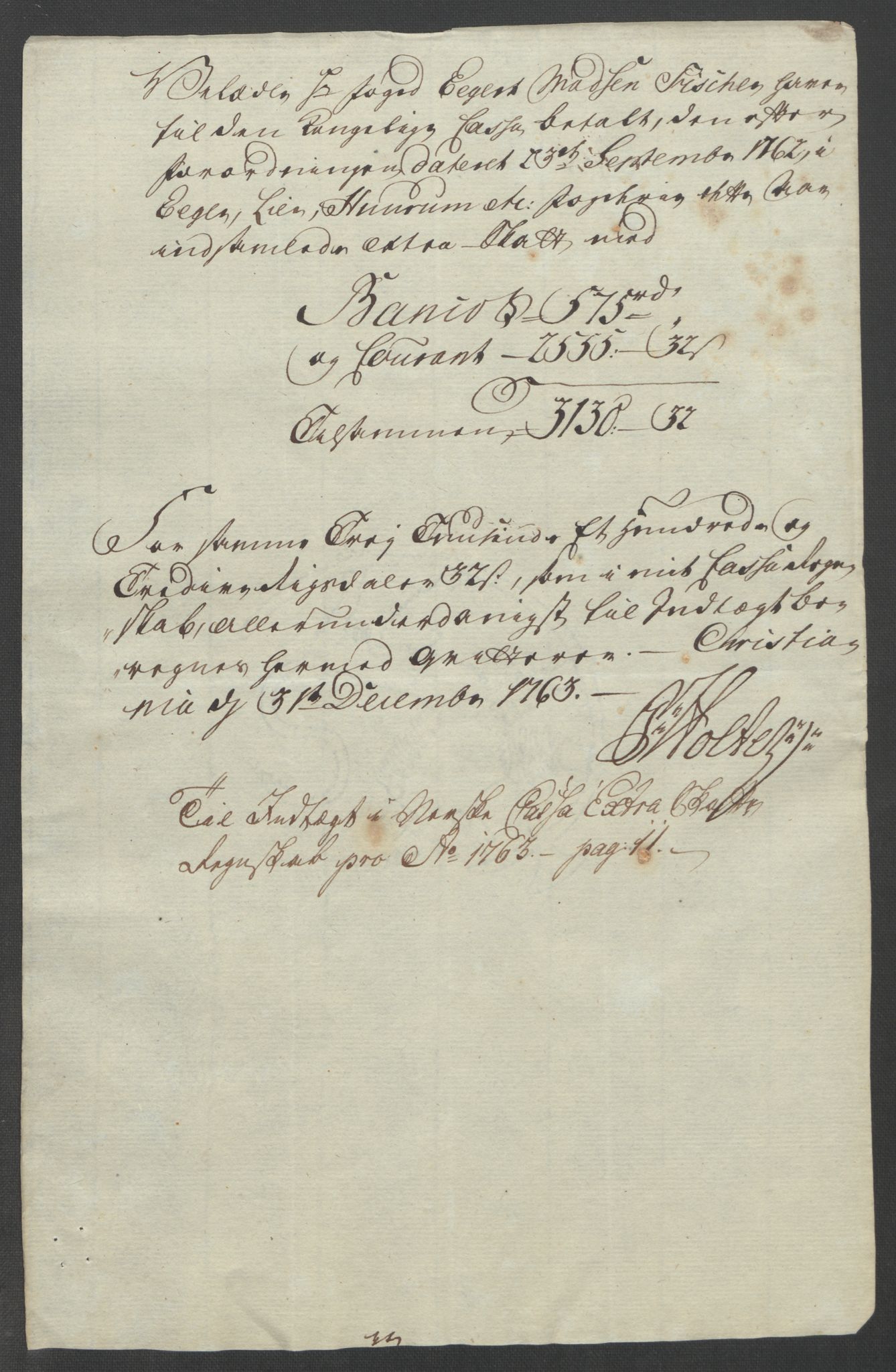 Rentekammeret inntil 1814, Reviderte regnskaper, Fogderegnskap, AV/RA-EA-4092/R31/L1833: Ekstraskatten Hurum, Røyken, Eiker, Lier og Buskerud, 1762-1764, p. 135