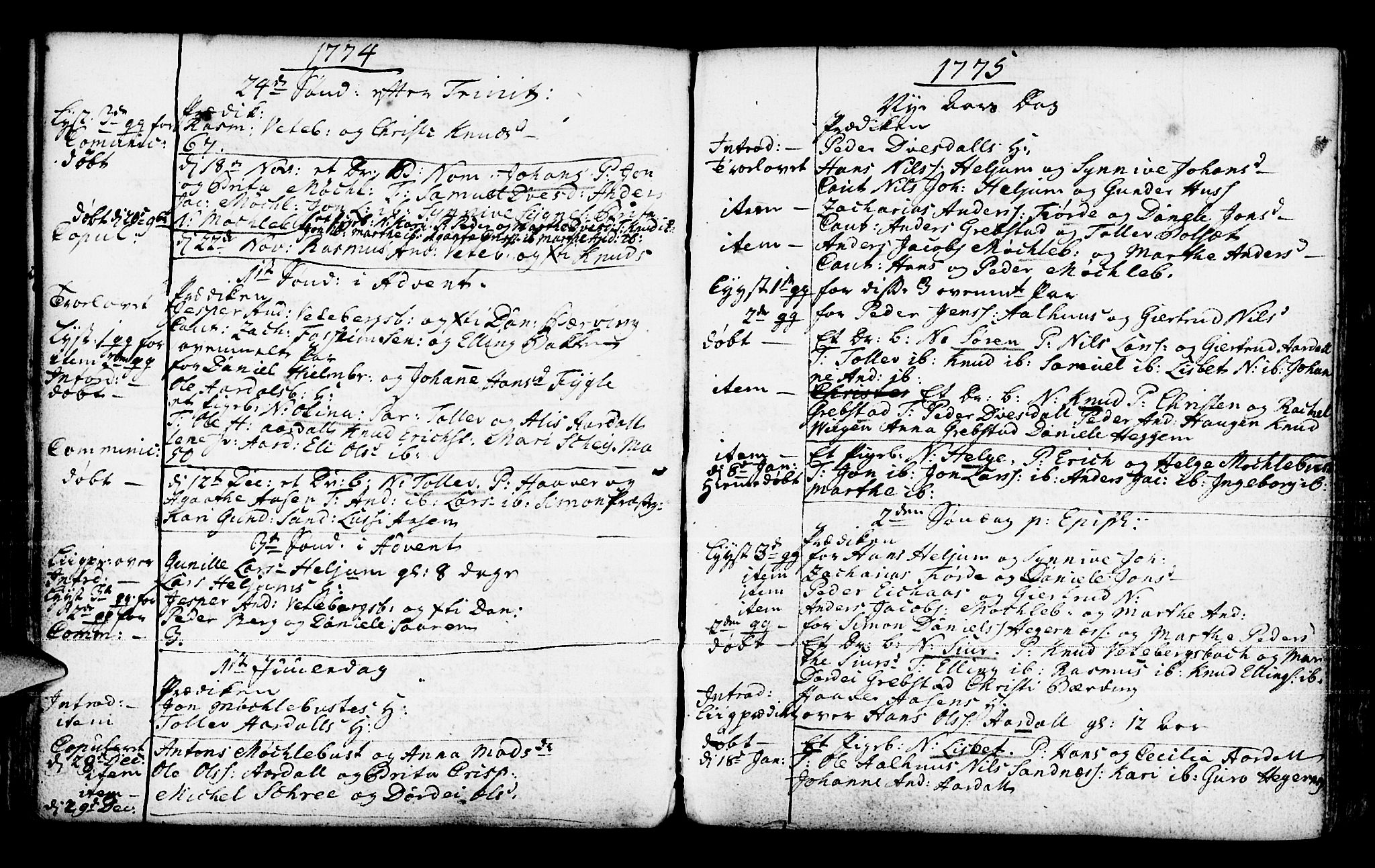 Jølster sokneprestembete, SAB/A-80701/H/Haa/Haaa/L0004: Parish register (official) no. A 4, 1749-1789, p. 136