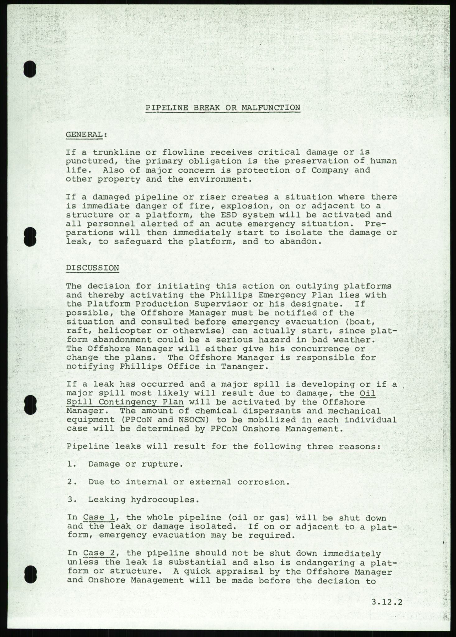 Justisdepartementet, Granskningskommisjonen ved Alexander Kielland-ulykken 27.3.1980, AV/RA-S-1165/D/L0016: O Beredskapsplaner (Doku.liste + O1-O3 av 3), 1980-1981, p. 153