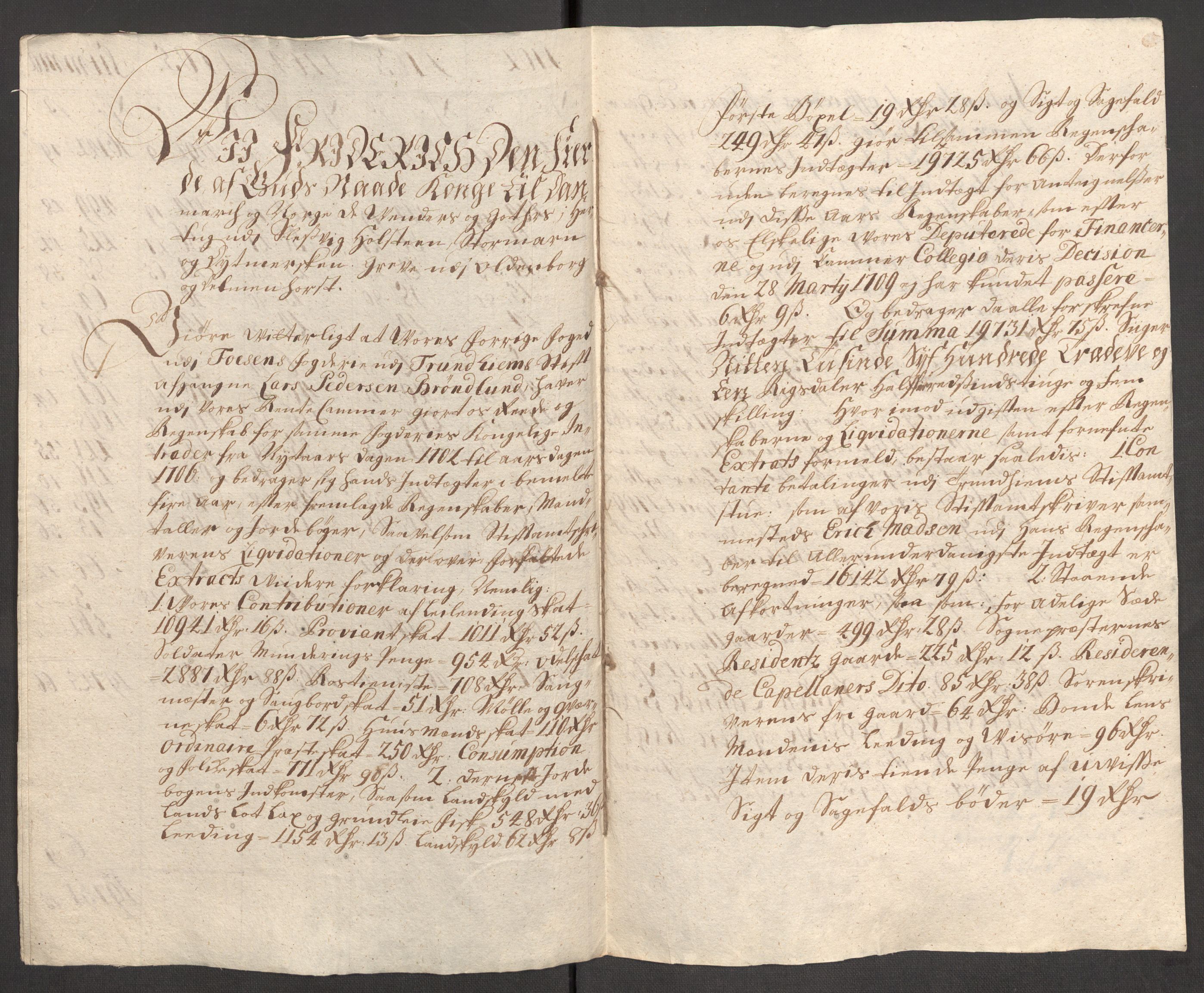 Rentekammeret inntil 1814, Reviderte regnskaper, Fogderegnskap, AV/RA-EA-4092/R57/L3856: Fogderegnskap Fosen, 1704-1705, p. 417