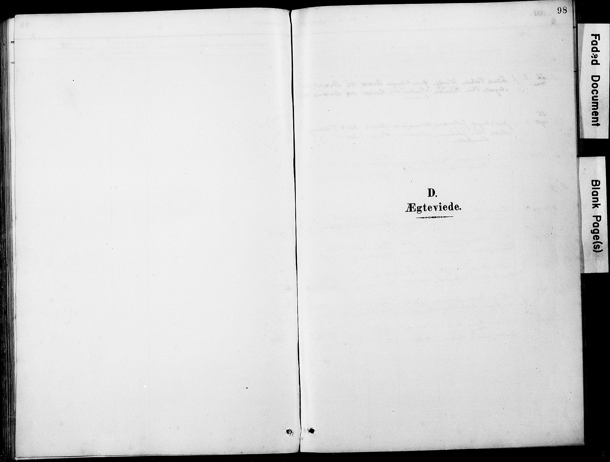 Ministerialprotokoller, klokkerbøker og fødselsregistre - Nordland, AV/SAT-A-1459/884/L1197: Parish register (copy) no. 884C03, 1888-1926, p. 98