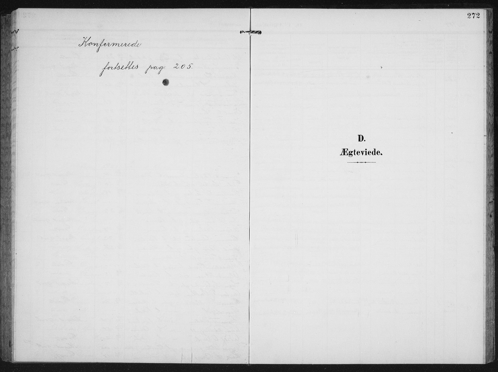 Strand sokneprestkontor, SAST/A-101828/H/Ha/Hab/L0005: Parish register (copy) no. B 5, 1904-1934, p. 272