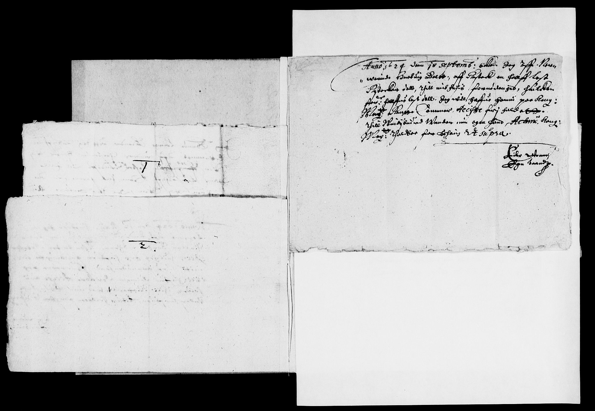 Rentekammeret inntil 1814, Reviderte regnskaper, Lensregnskaper, AV/RA-EA-5023/R/Rb/Rbp/L0009: Bratsberg len, 1624-1626