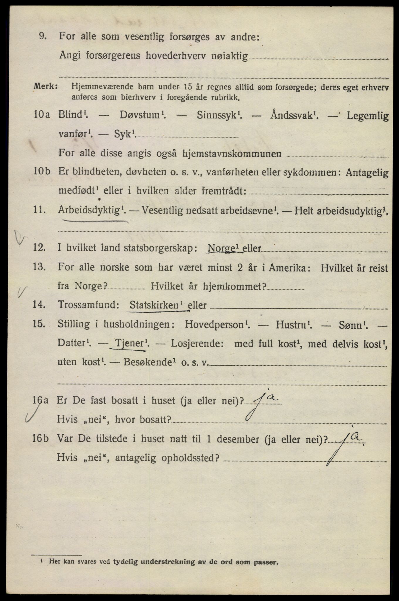 SAO, 1920 census for Kristiania, 1920, p. 418054