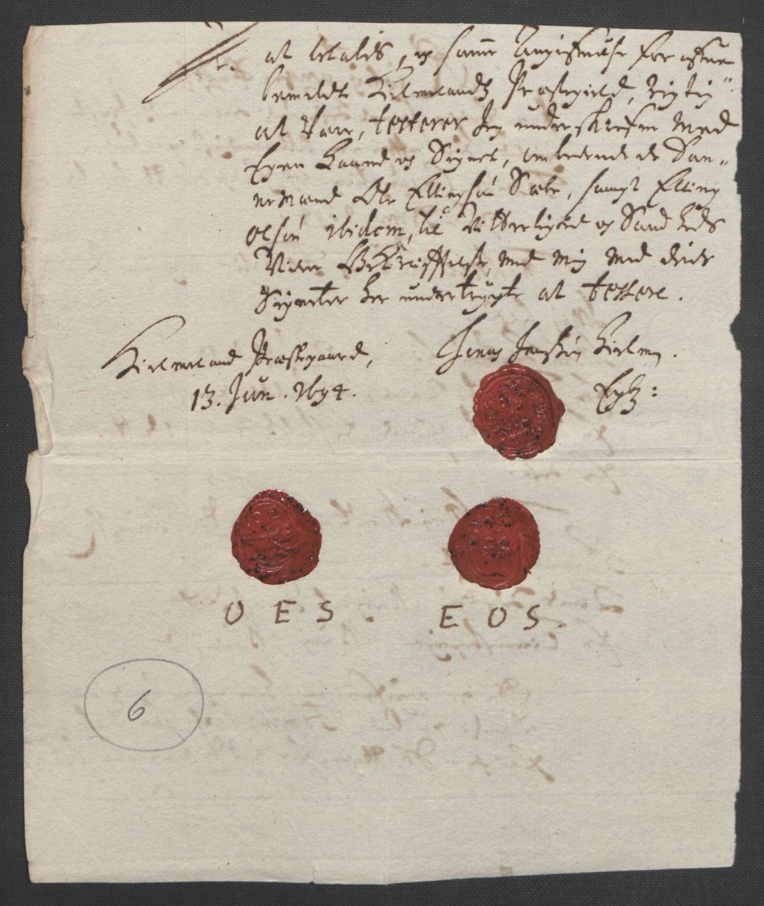 Rentekammeret inntil 1814, Reviderte regnskaper, Fogderegnskap, AV/RA-EA-4092/R47/L2857: Fogderegnskap Ryfylke, 1694-1696, p. 35