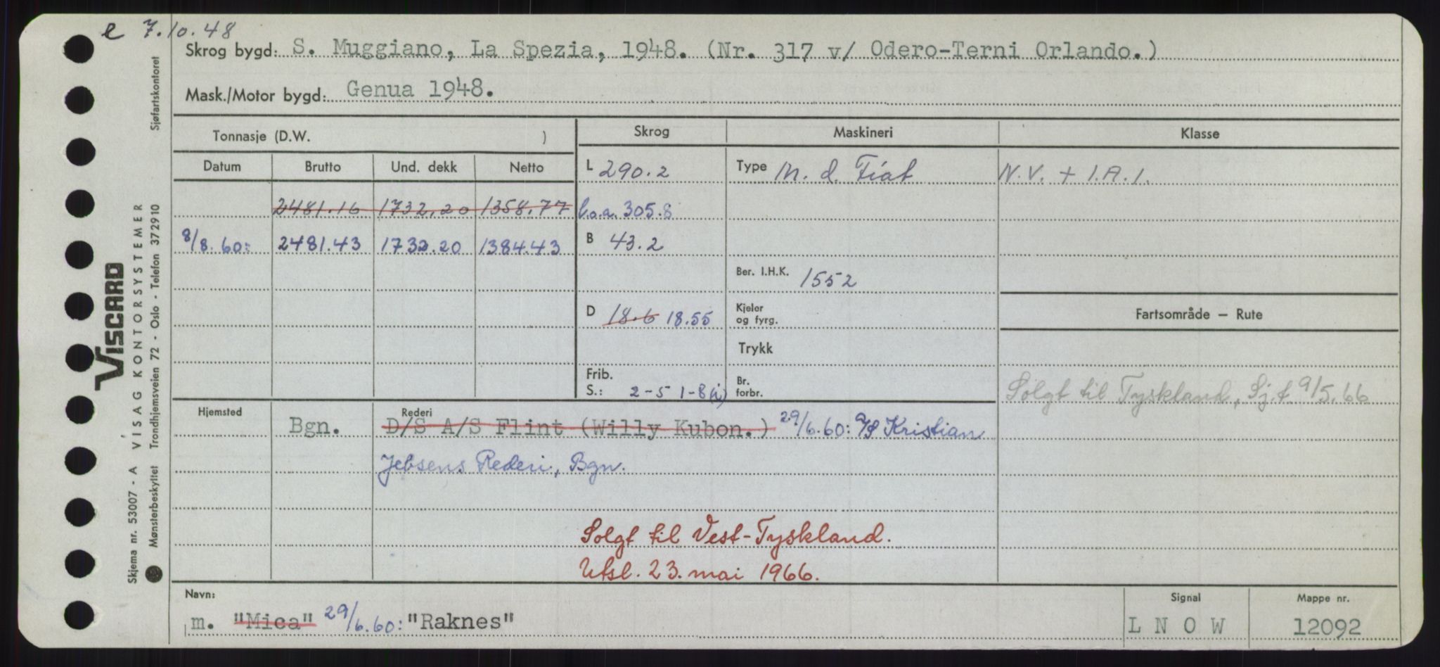 Sjøfartsdirektoratet med forløpere, Skipsmålingen, RA/S-1627/H/Hd/L0030: Fartøy, Q-Riv, p. 119