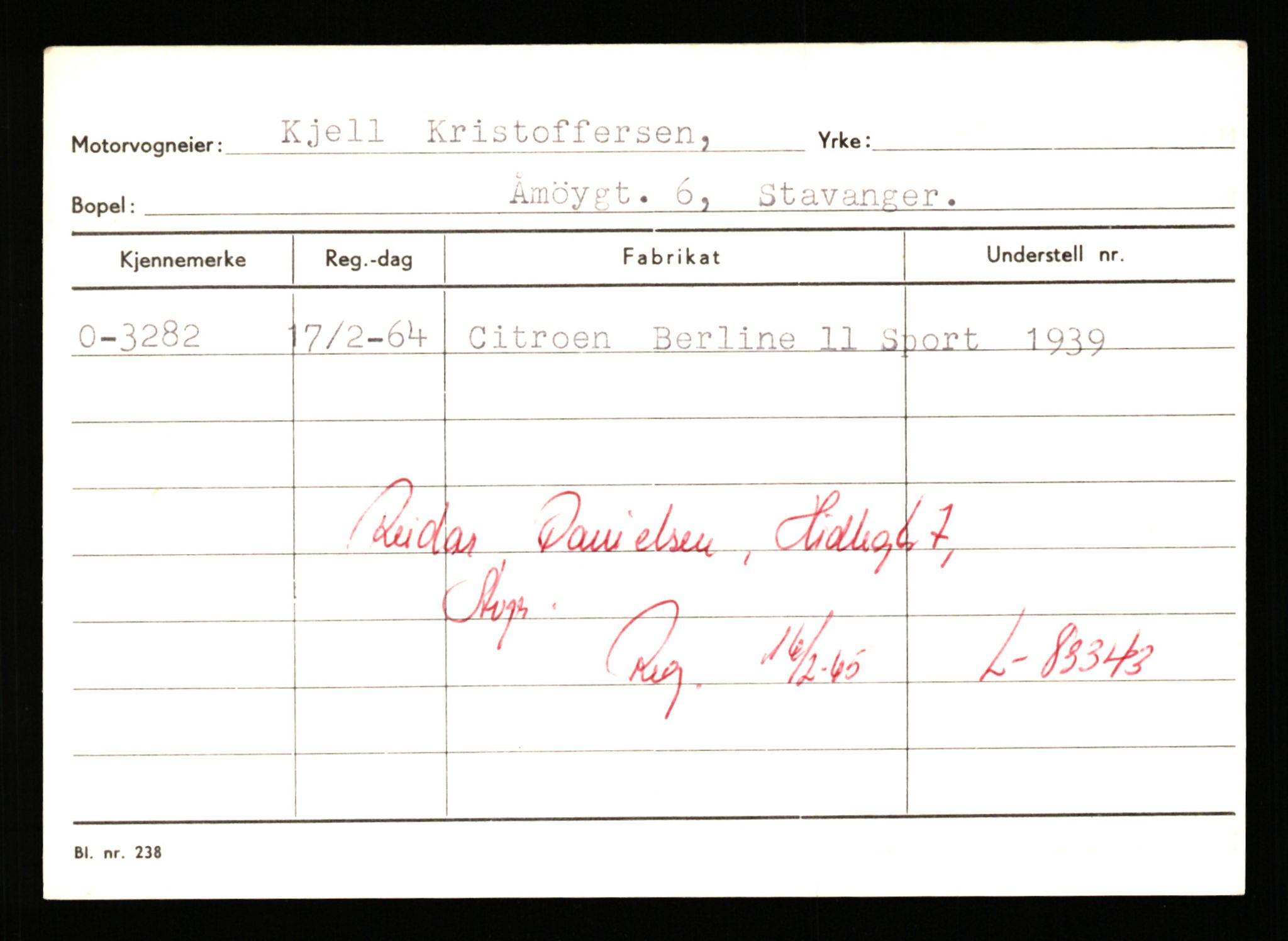 Stavanger trafikkstasjon, AV/SAST-A-101942/0/G/L0001: Registreringsnummer: 0 - 5782, 1930-1971, p. 2093