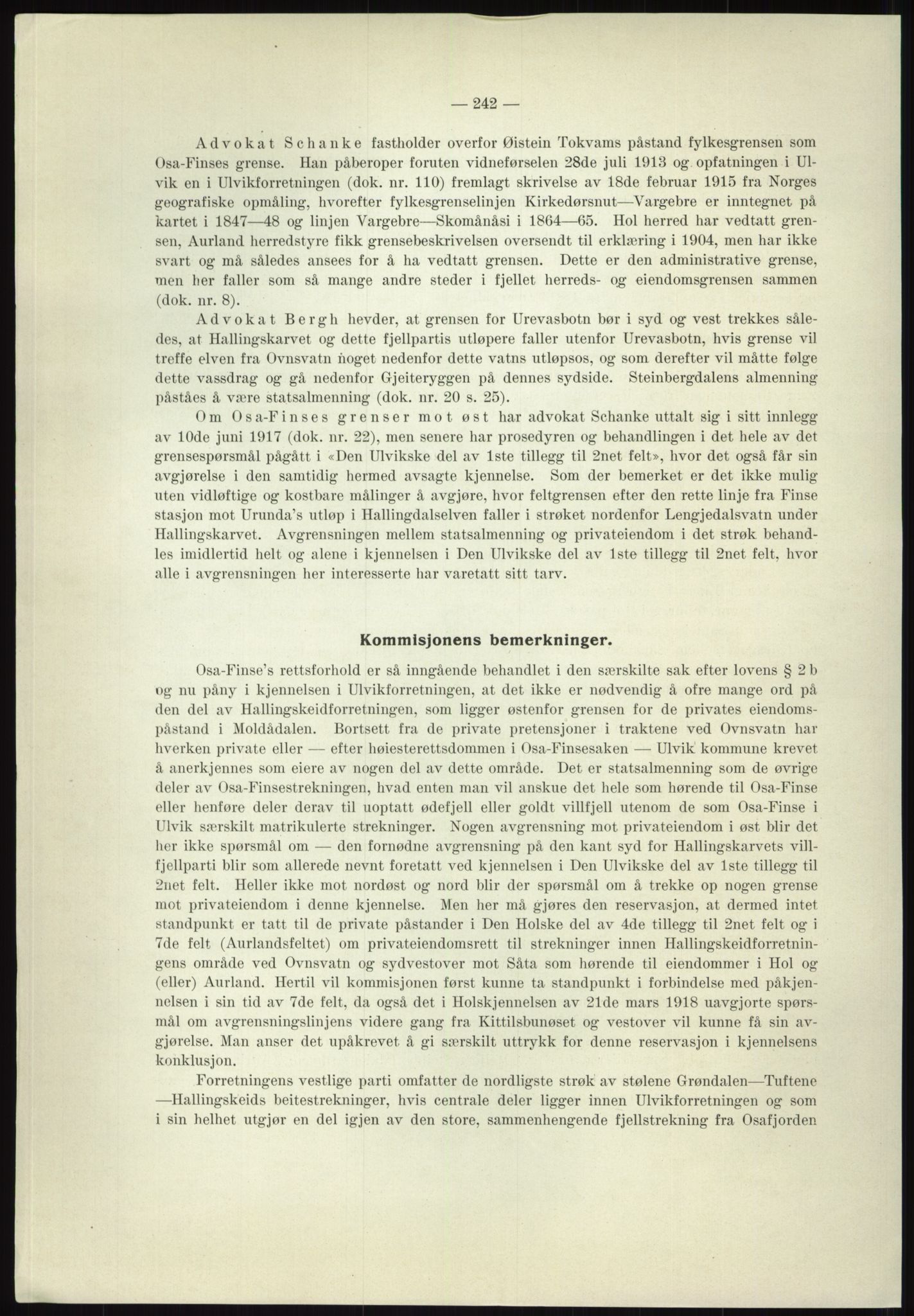 Høyfjellskommisjonen, AV/RA-S-1546/X/Xa/L0001: Nr. 1-33, 1909-1953, p. 848