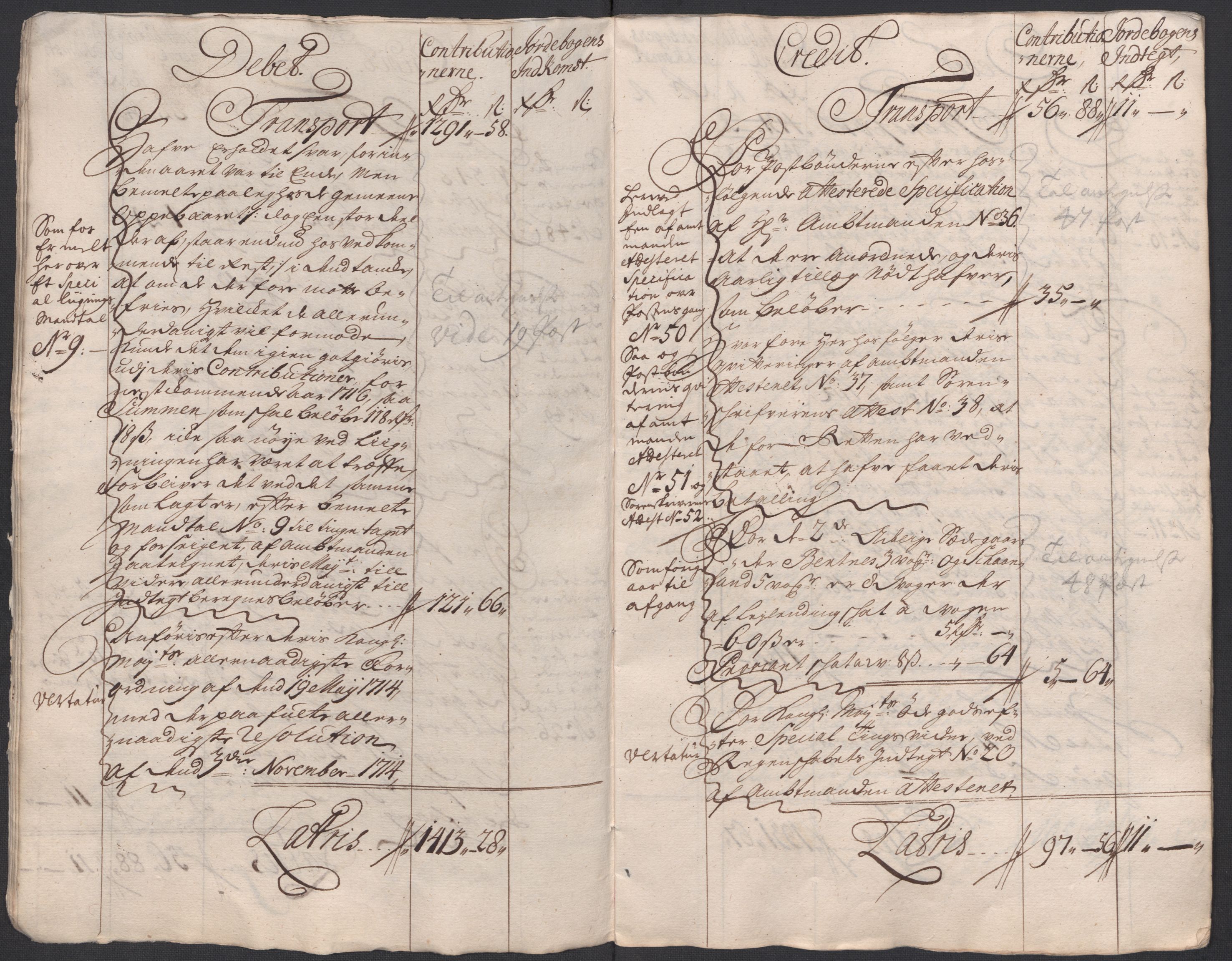 Rentekammeret inntil 1814, Reviderte regnskaper, Fogderegnskap, RA/EA-4092/R66/L4585: Fogderegnskap Salten, 1715, p. 9