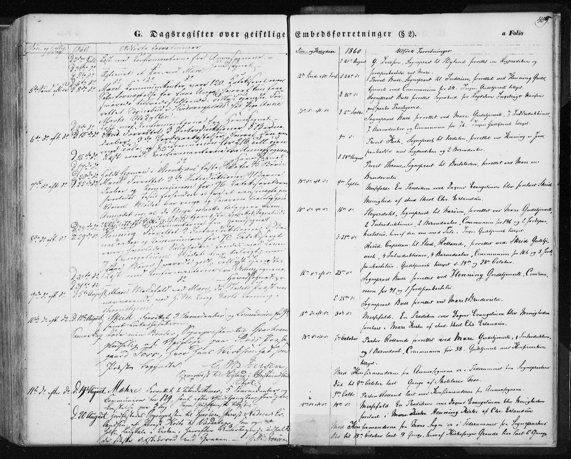 Ministerialprotokoller, klokkerbøker og fødselsregistre - Nord-Trøndelag, AV/SAT-A-1458/735/L0342: Parish register (official) no. 735A07 /1, 1849-1862, p. 459