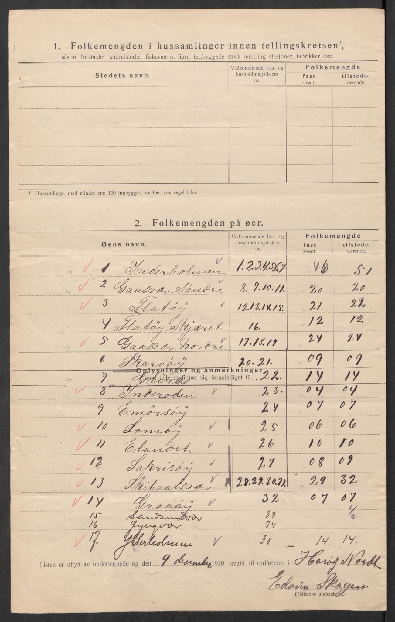 SAT, 1920 census for Herøy, 1920, p. 35