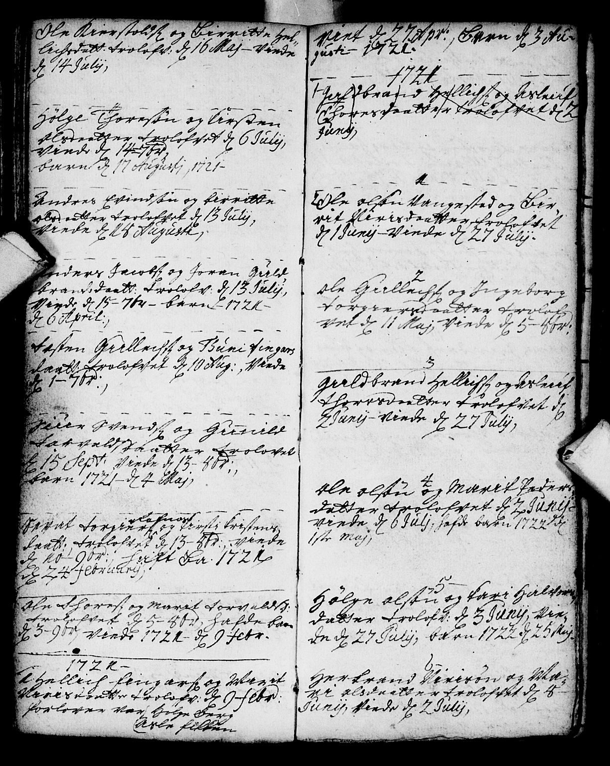 Flesberg kirkebøker, AV/SAKO-A-18/F/Fa/L0001: Parish register (official) no. I 1, 1688-1725