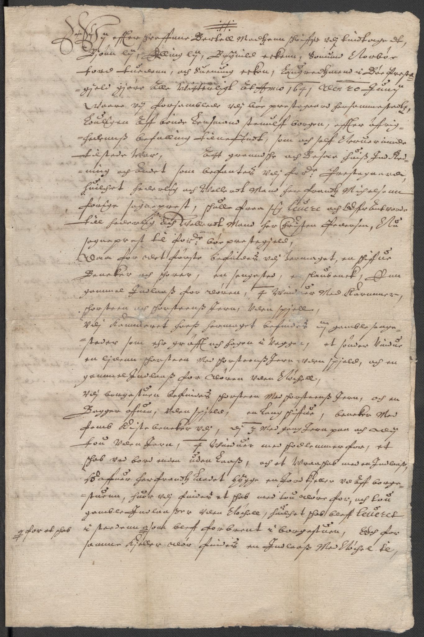 Riksarkivets diplomsamling, AV/RA-EA-5965/F15/L0027: Prestearkiv - Telemark, 1587-1738, p. 103