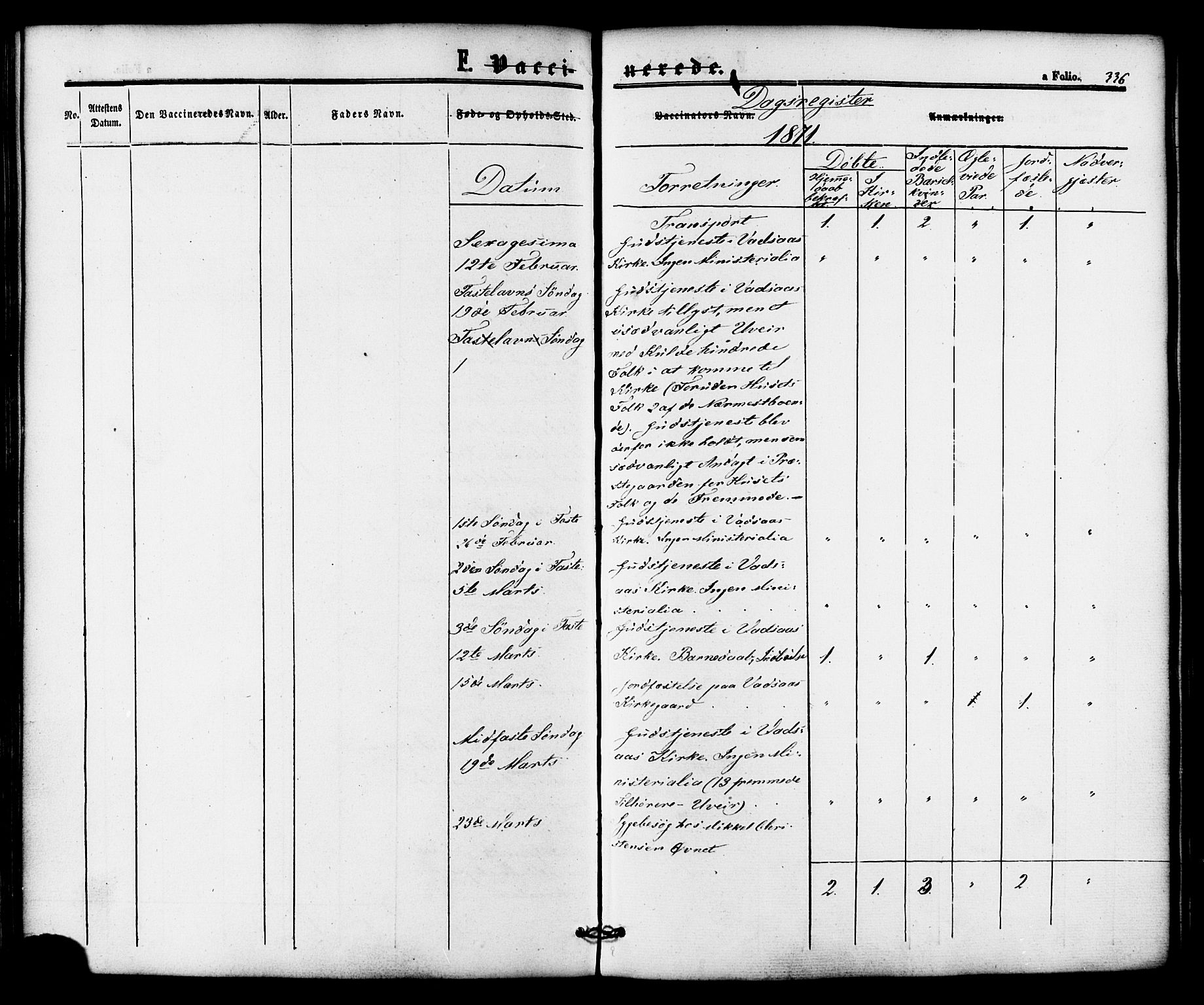 Ministerialprotokoller, klokkerbøker og fødselsregistre - Nordland, SAT/A-1459/810/L0146: Parish register (official) no. 810A08 /1, 1862-1874, p. 336