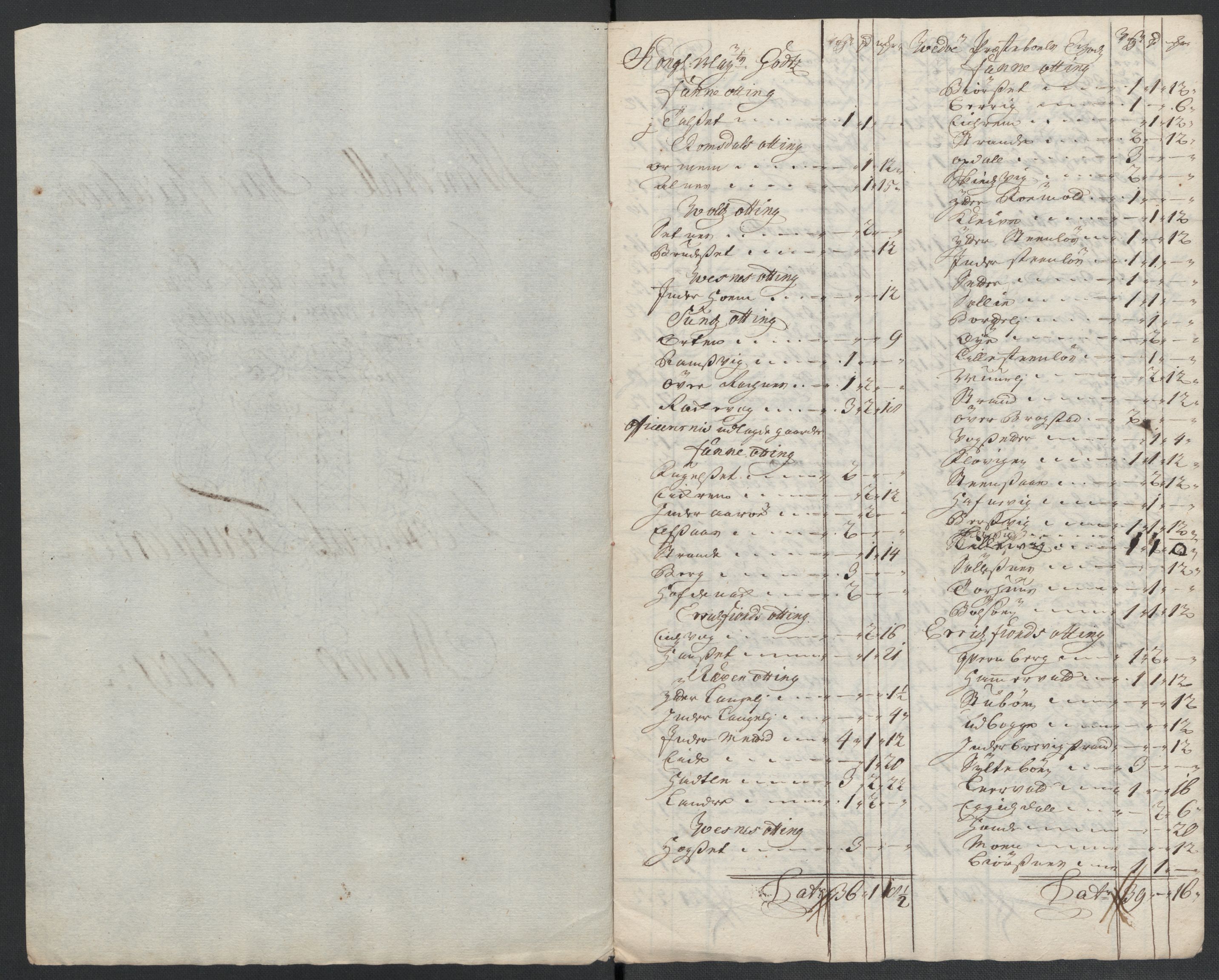 Rentekammeret inntil 1814, Reviderte regnskaper, Fogderegnskap, AV/RA-EA-4092/R55/L3659: Fogderegnskap Romsdal, 1709-1710, p. 168